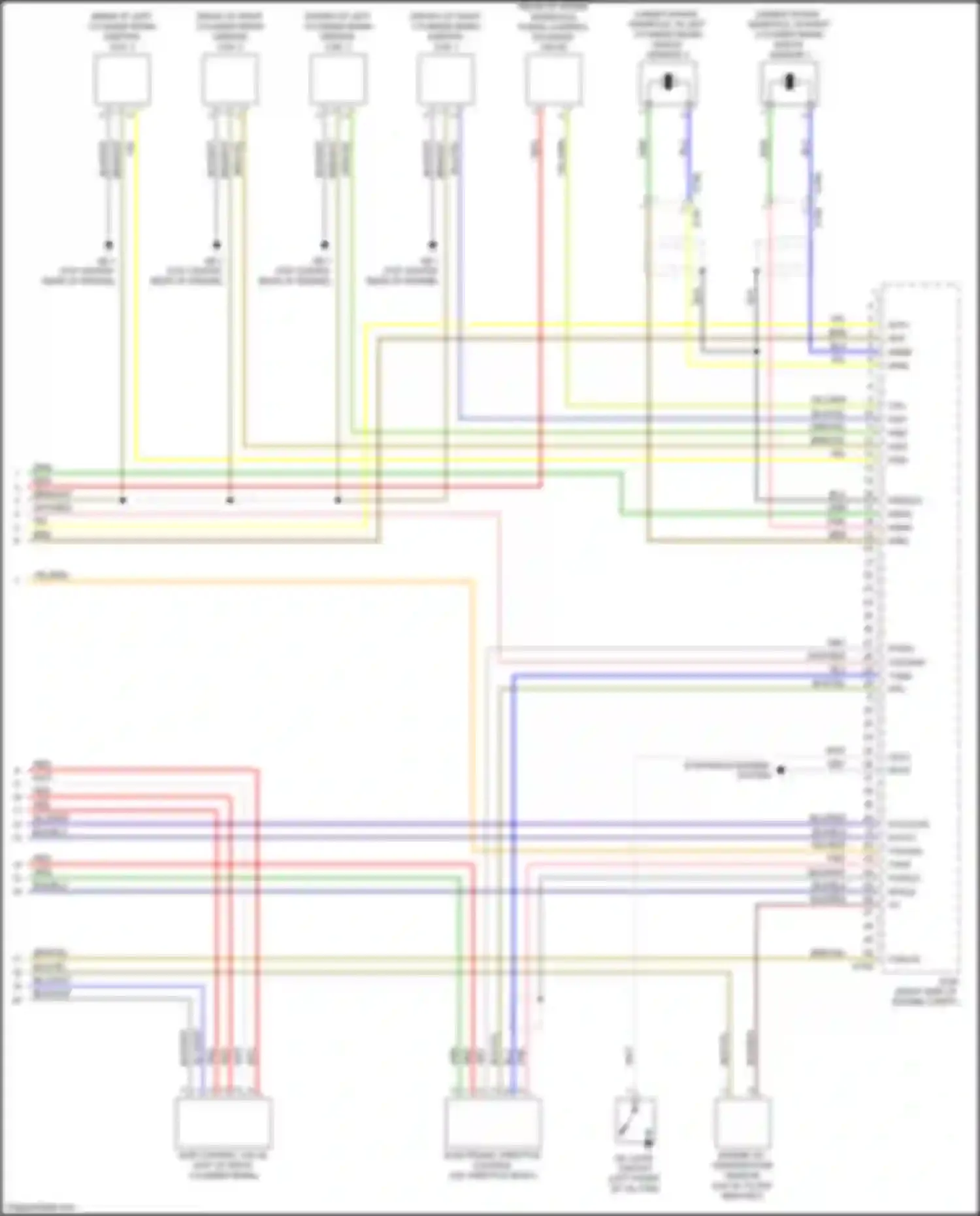 Forester Subaru SK (2018-2021): Wiring diagram engine performance 2.5l (7 of 7)