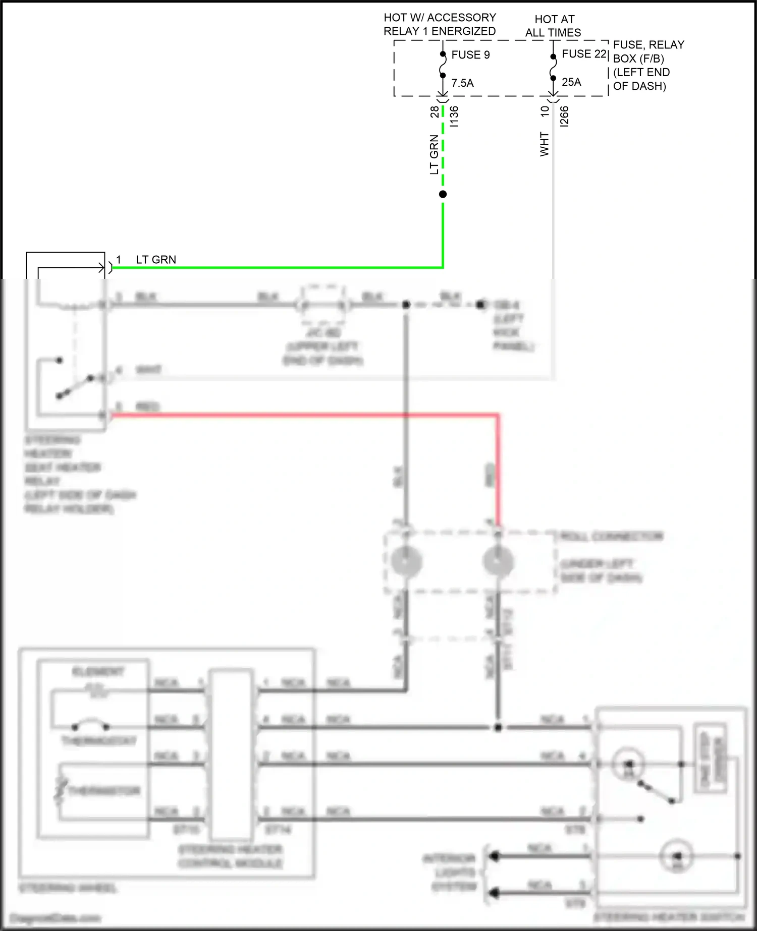 Wiring diagram blk for Subaru Forester SK (2018-2021) (104 of 120)