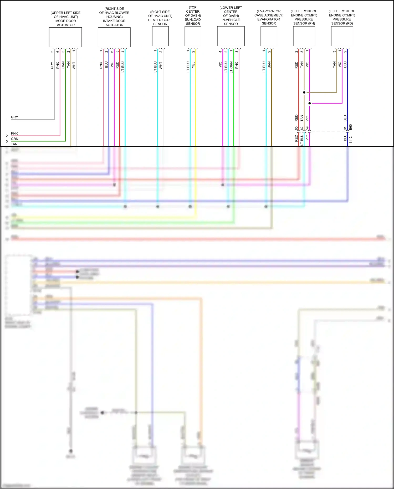 Wiring diagram blu/red for Subaru Forester SK (2018-2021) (1 of 24)