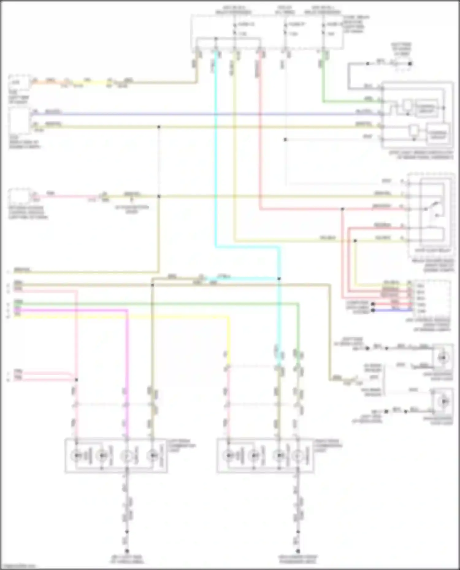 Wiring diagram computer data lines system for Subaru Forester SK (2018-2021) (26 of 65)