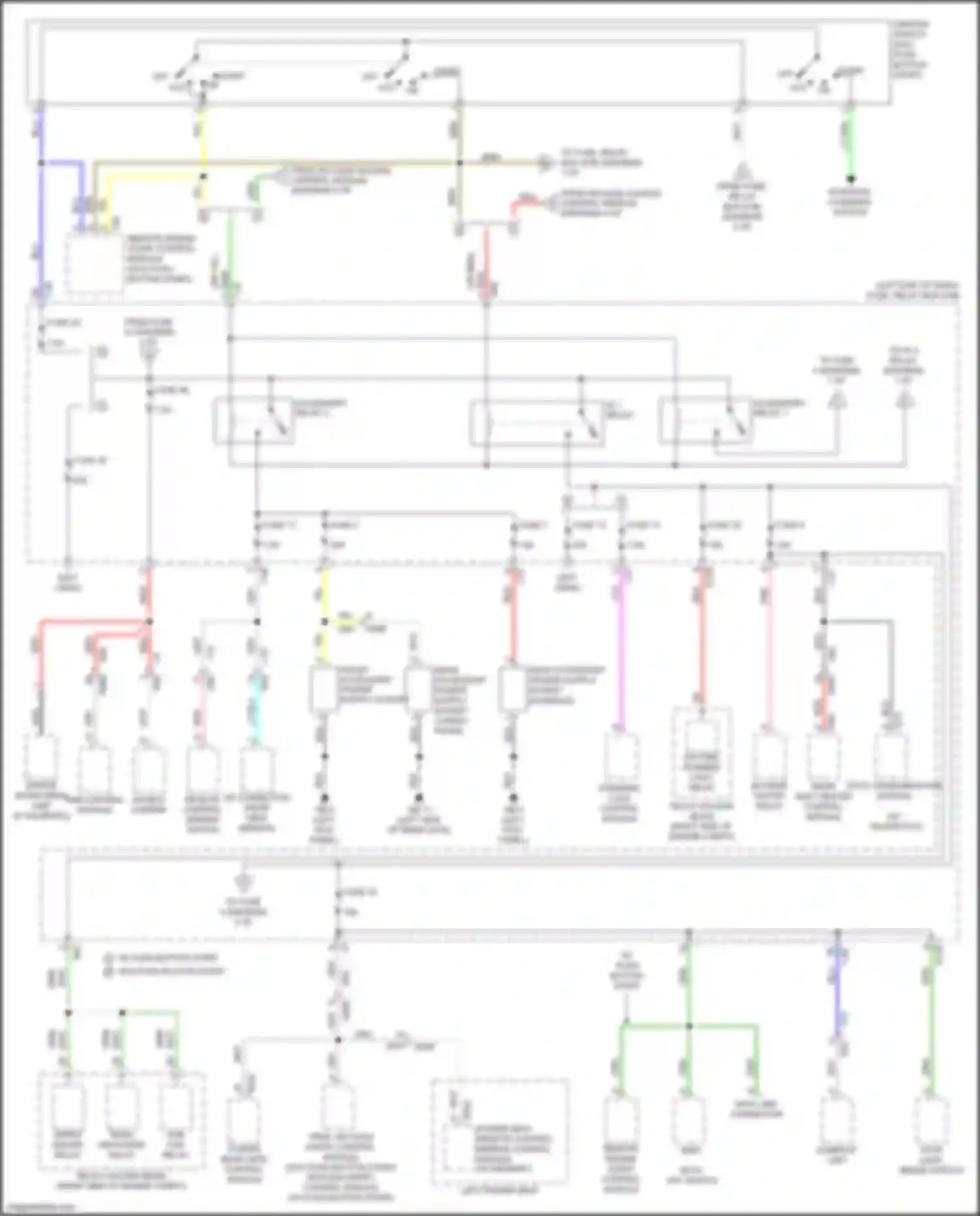 Wiring diagram data communication module for Subaru Forester SK (2018-2021) (5 of 7)
