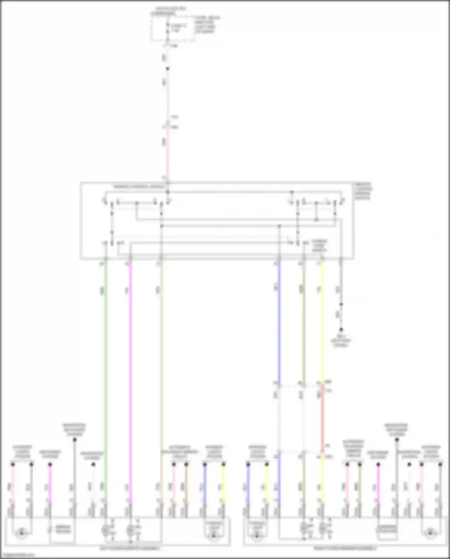 Wiring diagram defogger system for Subaru Forester SK (2018-2021) (3 of 3)