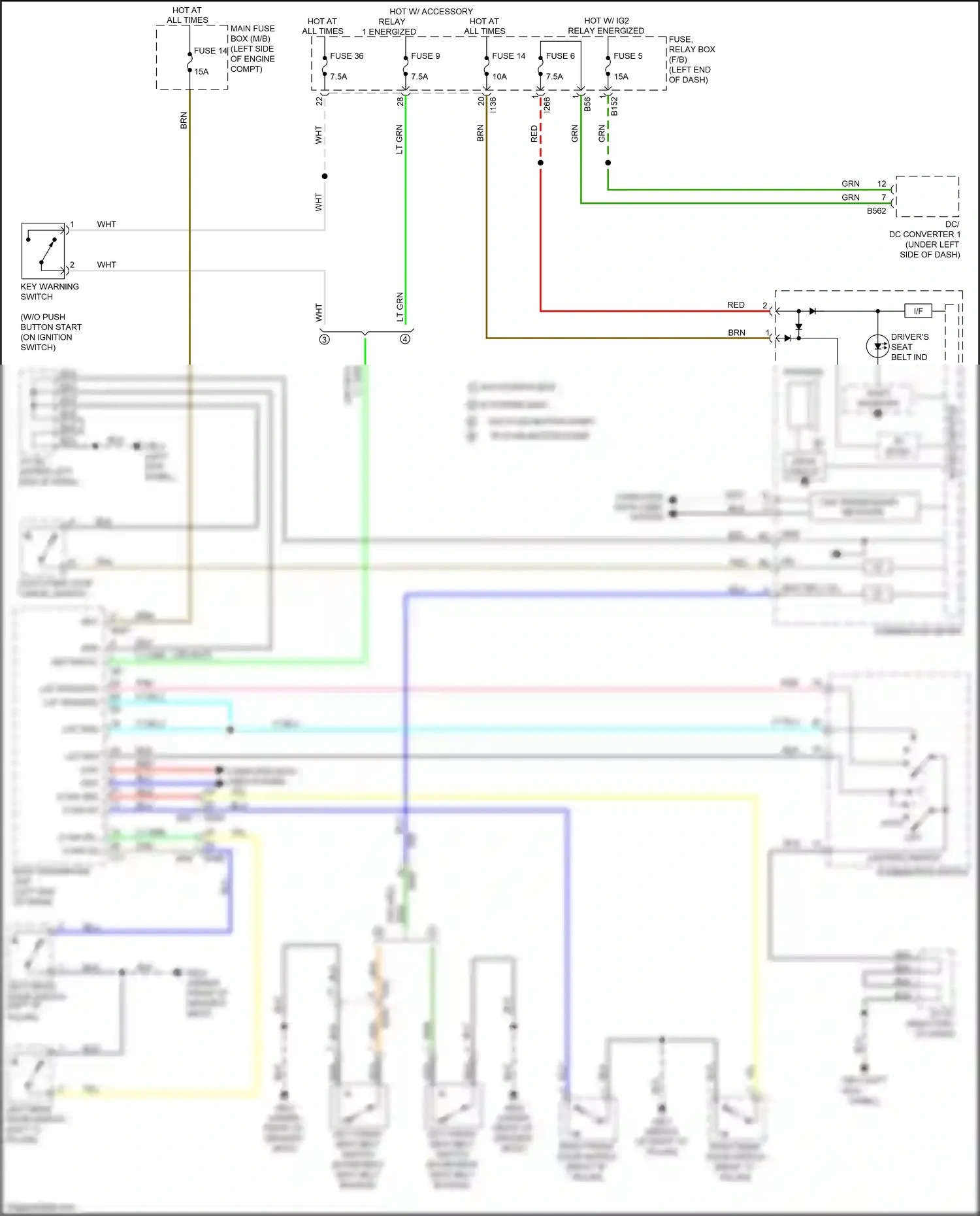 Wiring diagram nca for Subaru Forester SK (2018-2021) (41 of 73)