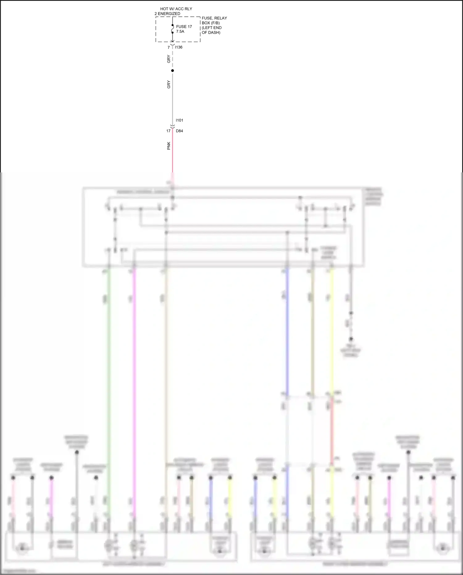 Wiring diagram nca for Subaru Forester SK (2018-2021) (20 of 73)