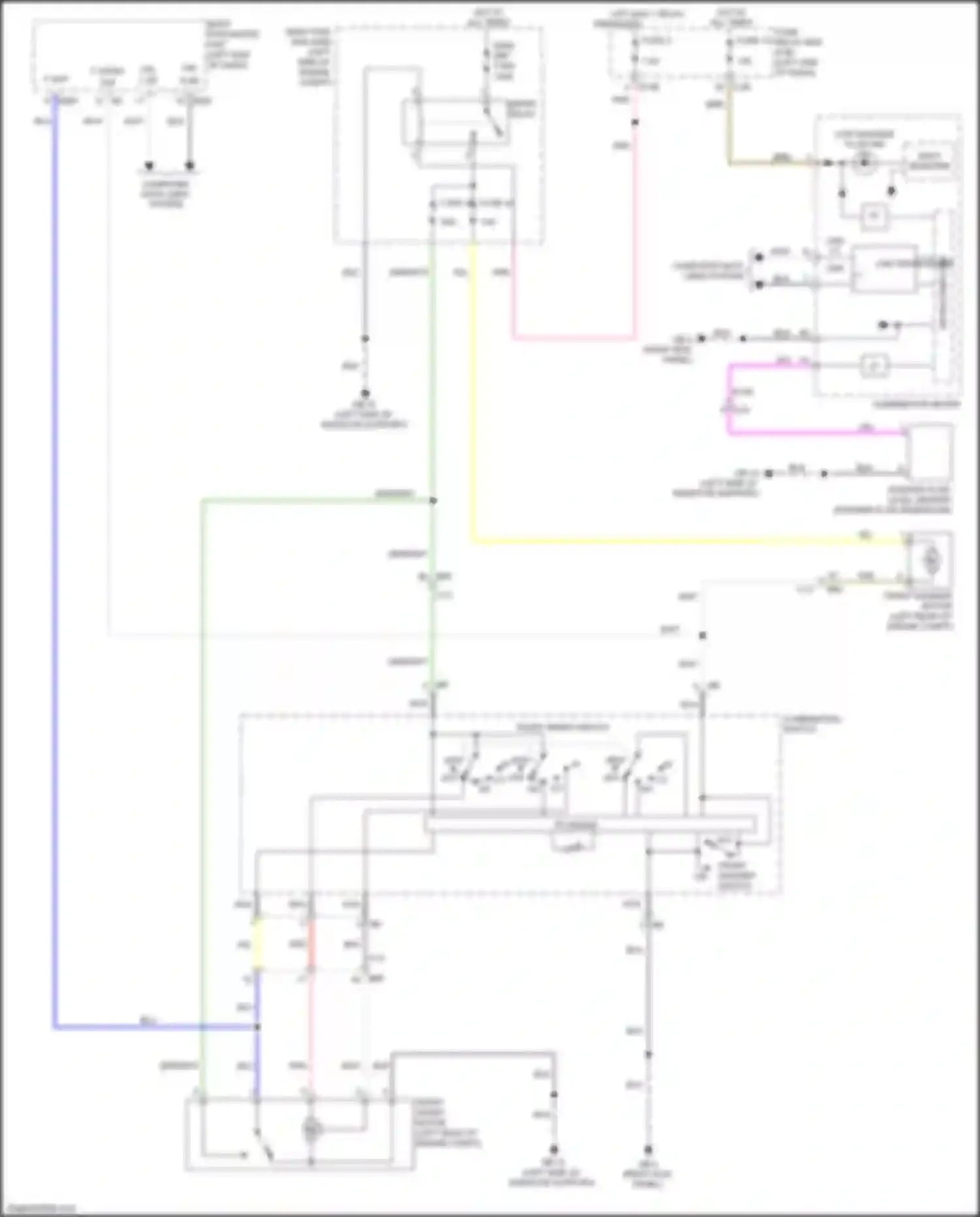 Wiring diagram off off lo int int for Subaru Forester SK (2018-2021) (1 of 1)