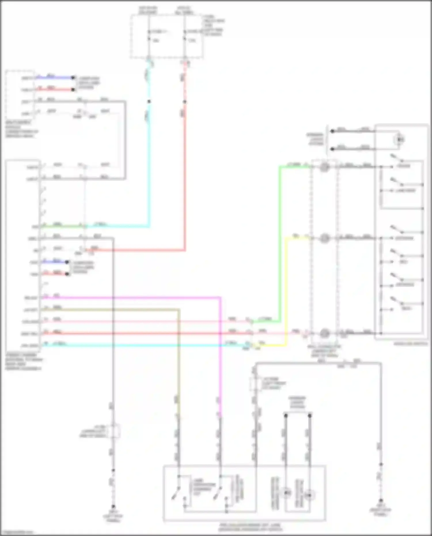 Wiring diagram rab control module for Subaru Forester SK (2018-2021) (2 of 6)