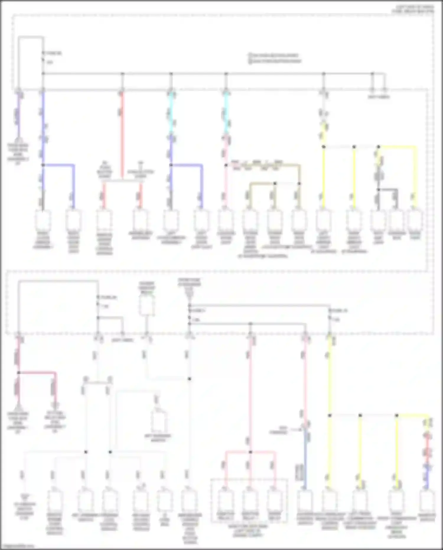 Wiring diagram remote engine start control module for Subaru Forester SK (2018-2021) (3 of 6)