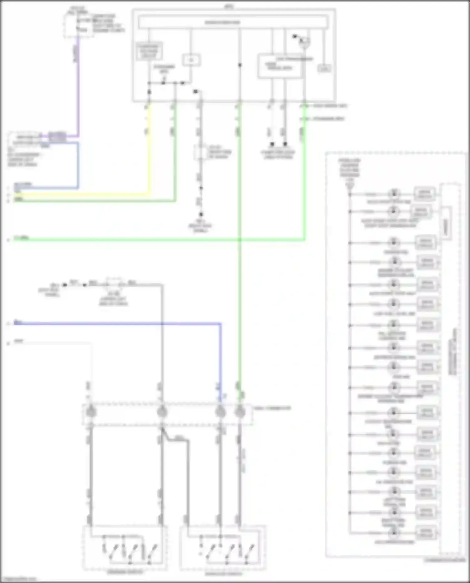 Wiring diagram roll connector for Subaru Forester SK (2018-2021) (13 of 18)