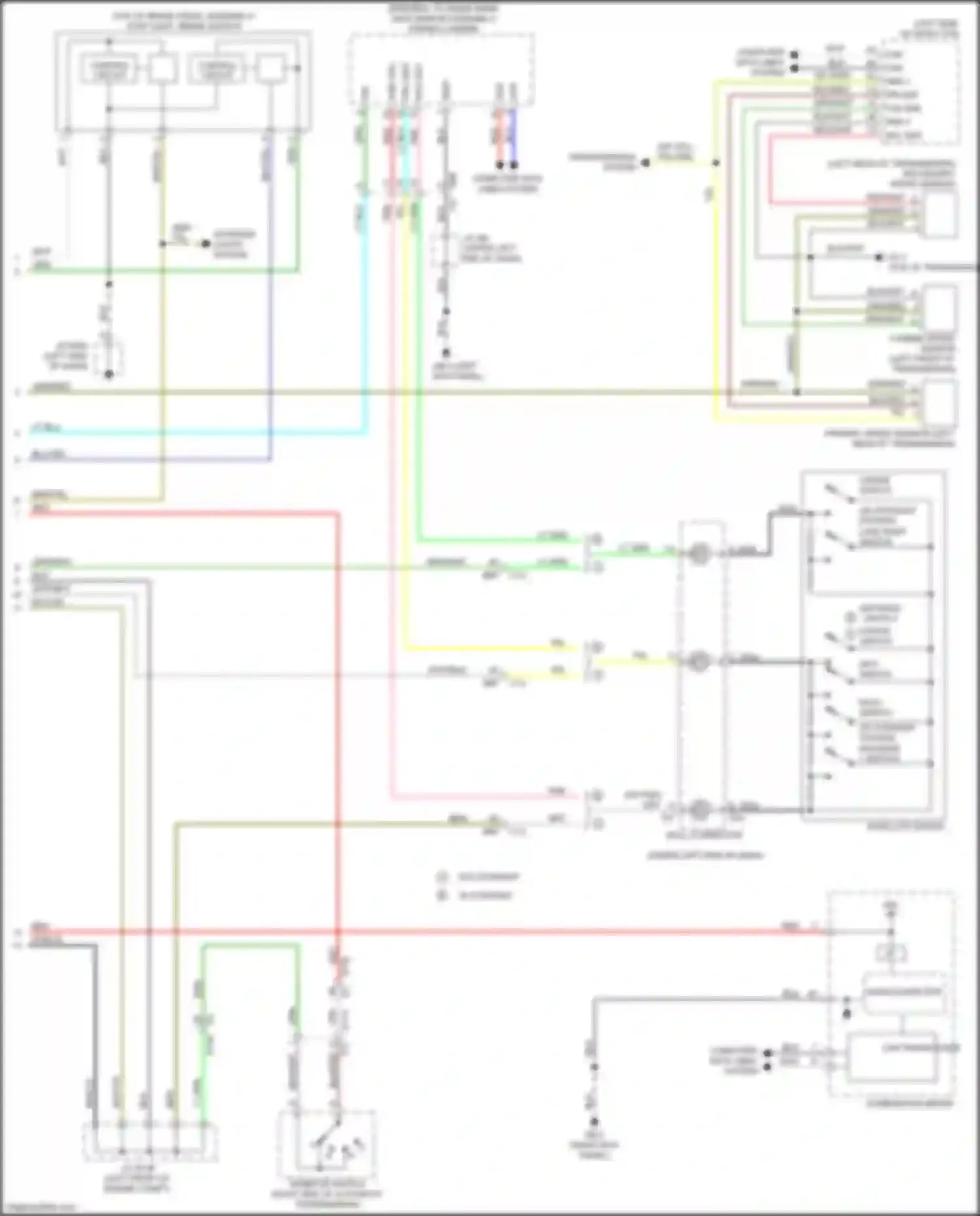 Wiring diagram roll connector for Subaru Forester SK (2018-2021) (1 of 18)
