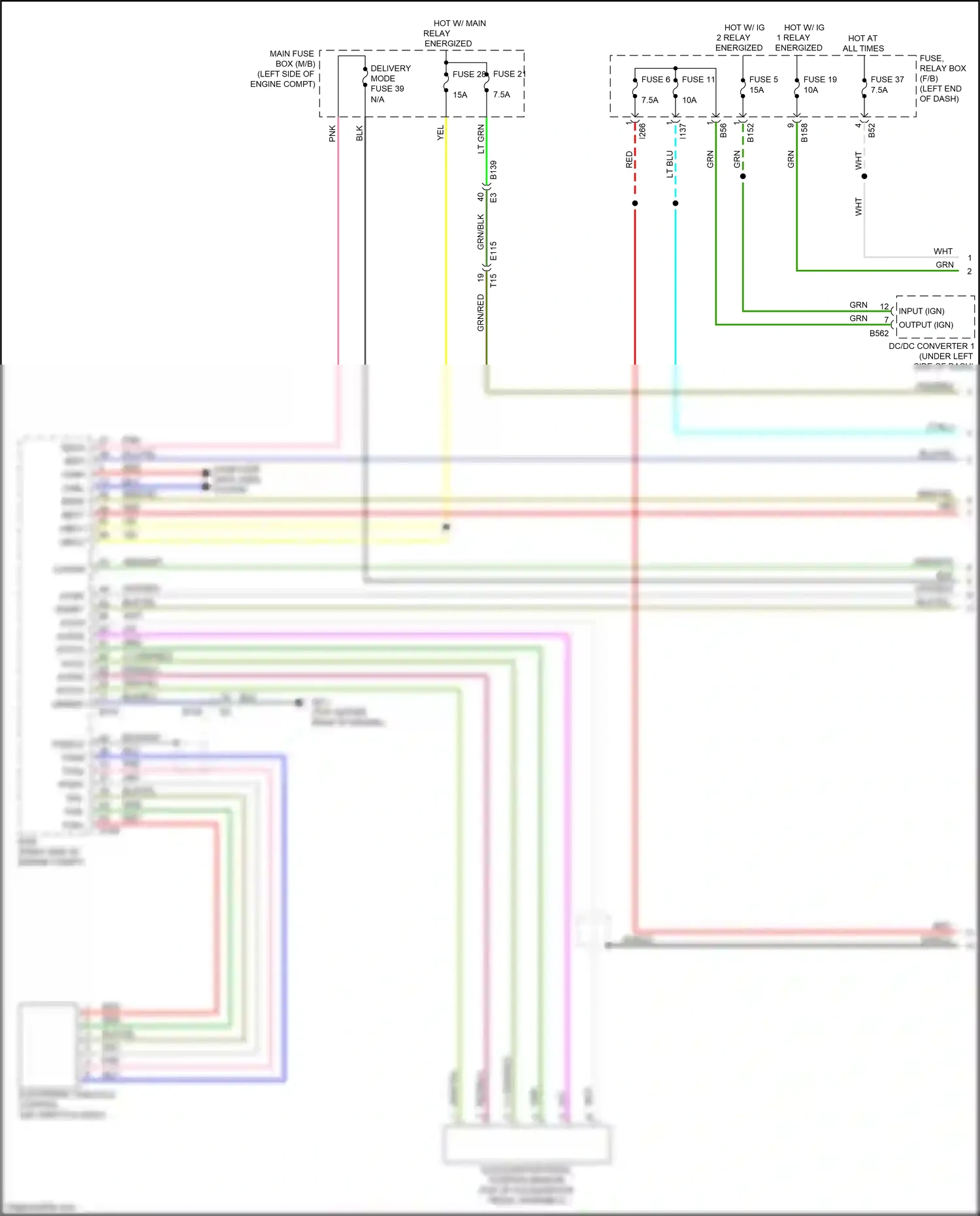 Wiring diagram thm- for Subaru Forester SK (2018-2021) (1 of 2)