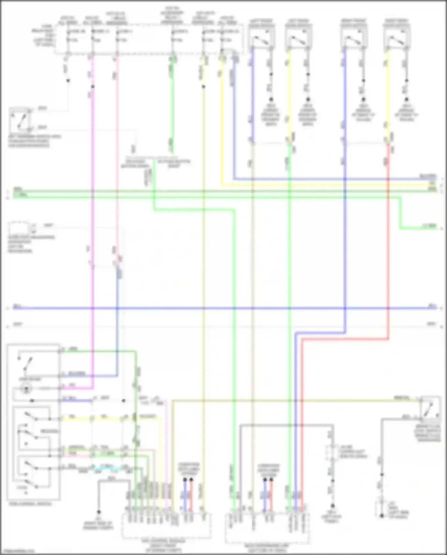 Wiring diagram vdc control module for Subaru Forester SK (2018-2021) (5 of 7)