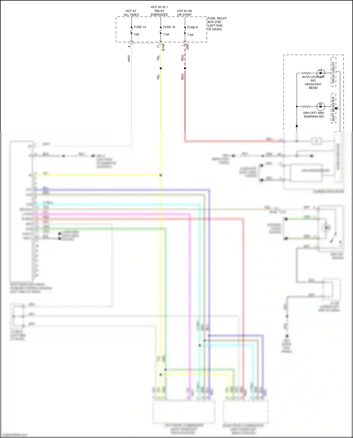 Wiring diagram vio for Subaru Forester SK (2018-2021) (24 of 89)