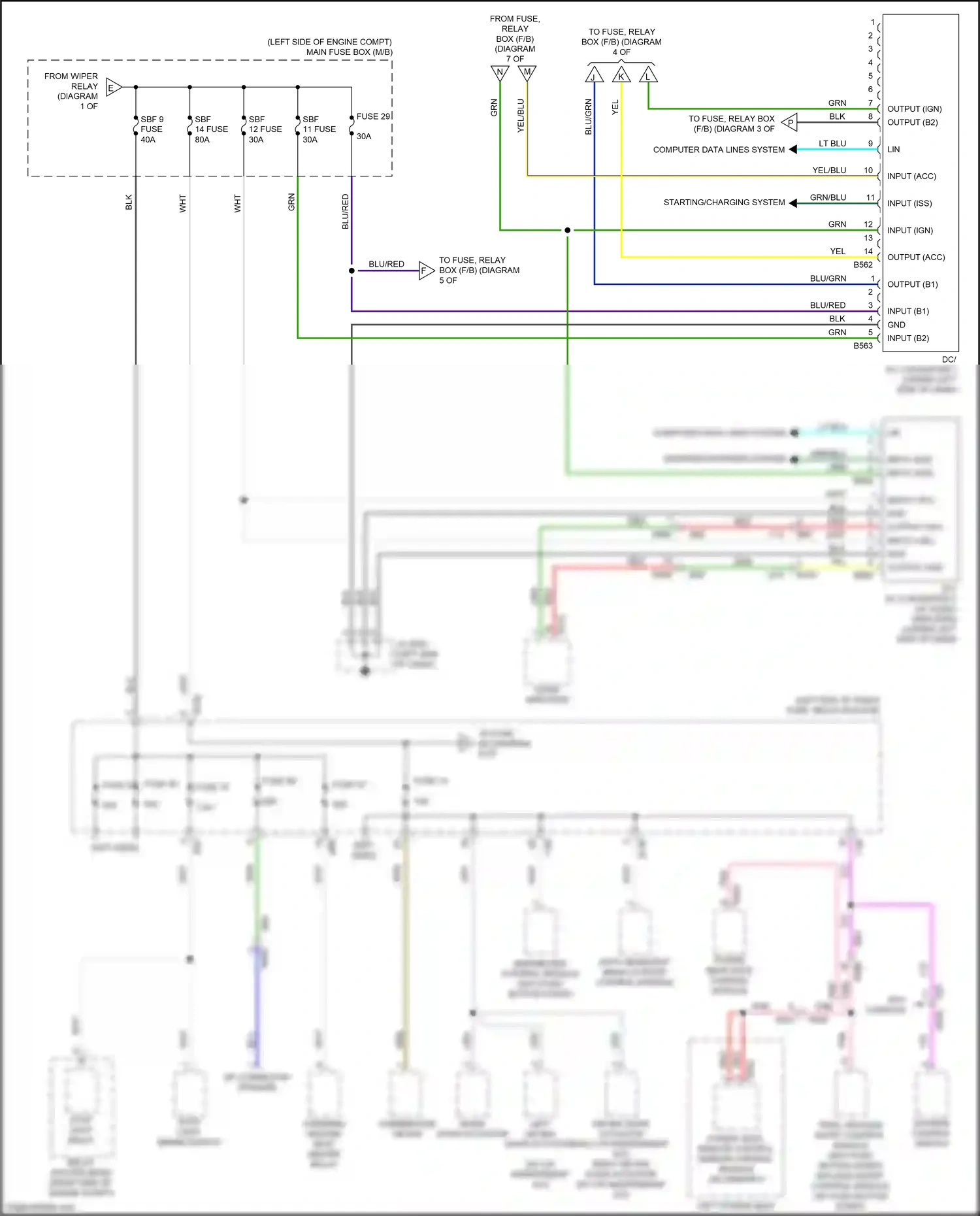 Wiring diagram vio for Subaru Forester SK (2018-2021) (73 of 89)