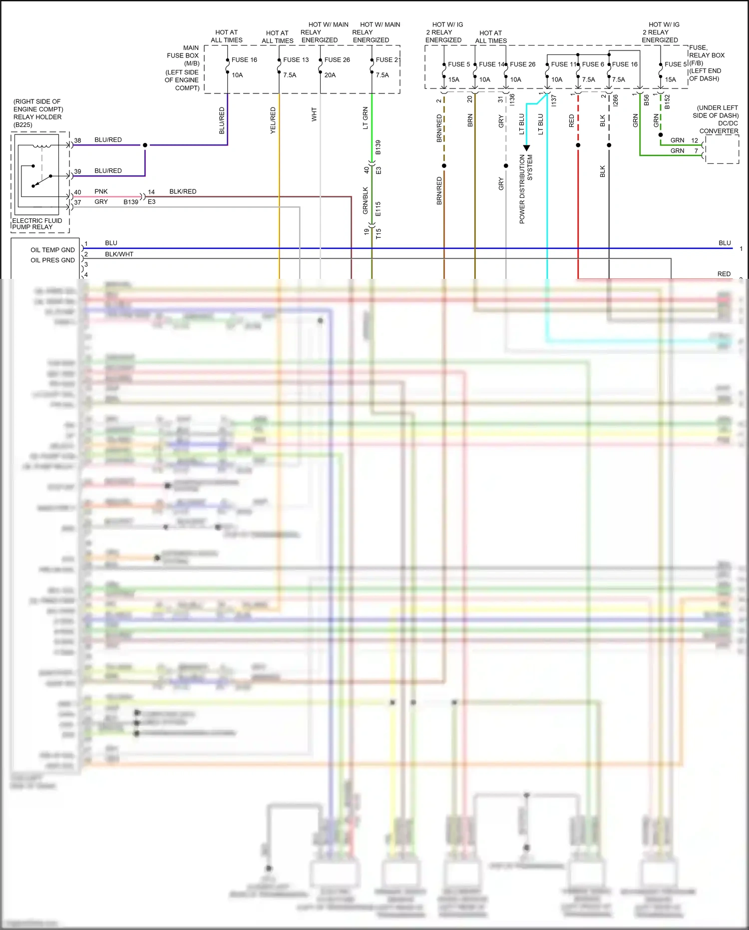 Wiring diagram yel for Subaru Forester SK (2018-2021) (39 of 99)