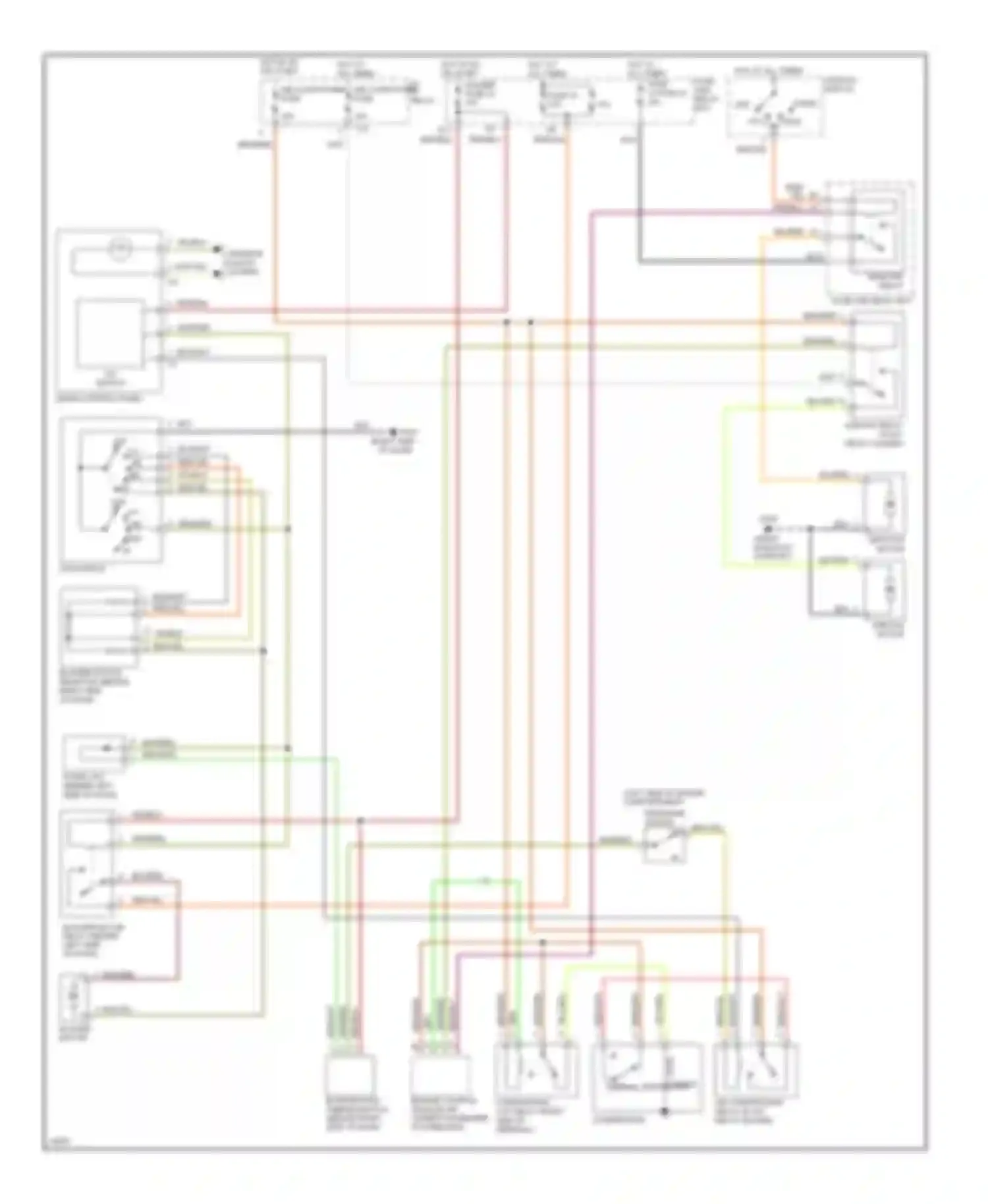 Impreza Subaru GC/GF (1992-2000): A/c circuit