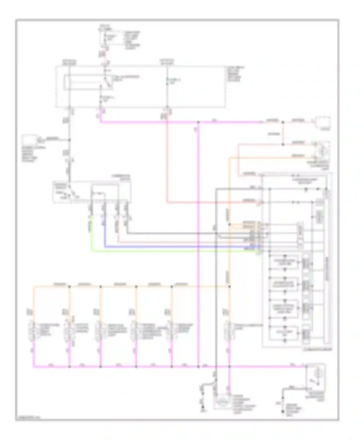 Impreza Subaru GD/GC/GG facelift 2 (2005-2007): 2.5l turbo, instrument illumination circuit