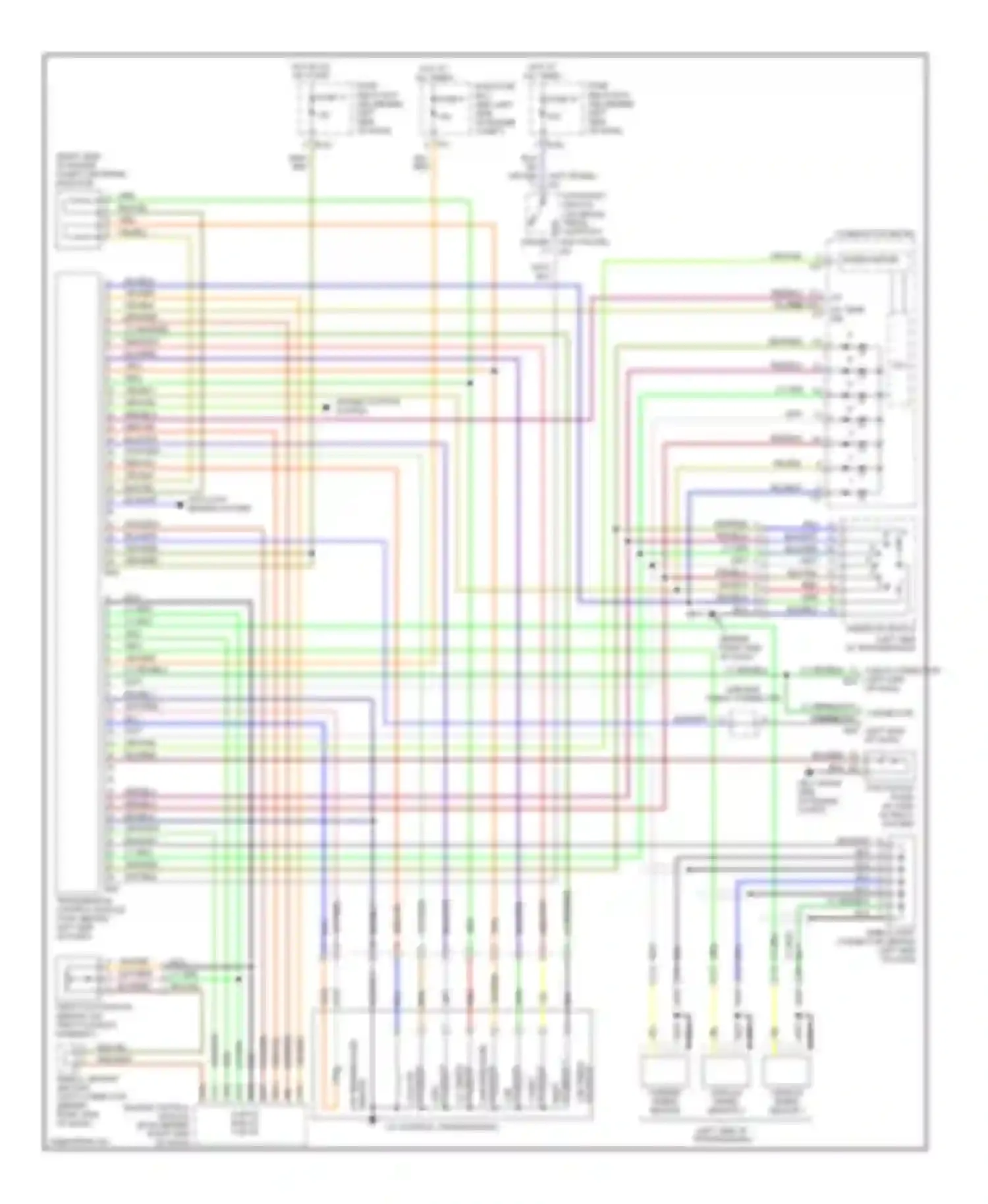 Wiring diagram line end check connector for Subaru Impreza GD/GC/GG facelift (2002-2005) (3 of 5)