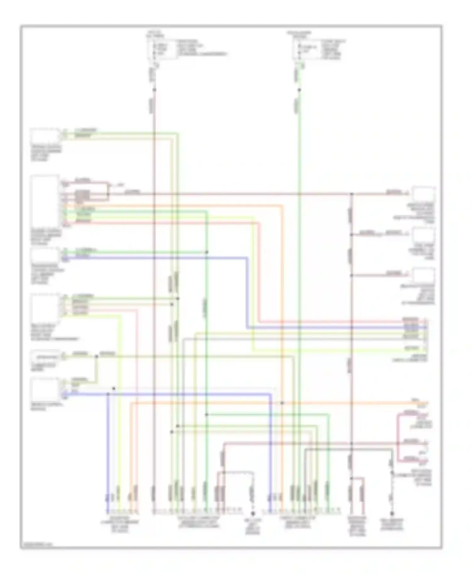 Wiring diagram line end check connector for Subaru Impreza GD/GC/GG facelift (2002-2005) (2 of 5)