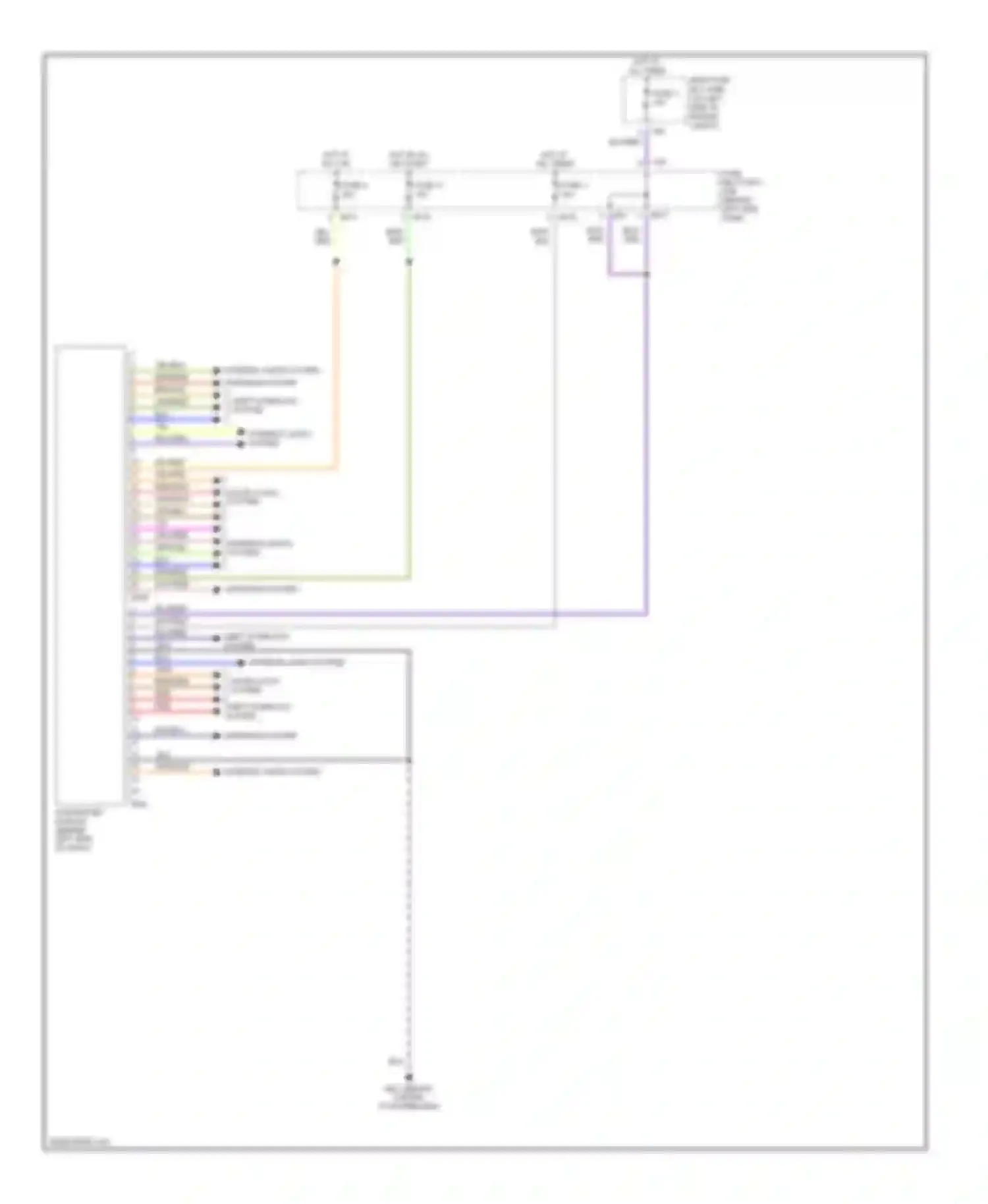 Wiring diagram shift interlock system for Subaru Impreza GD/GC/GG facelift (2002-2005) (1 of 1)