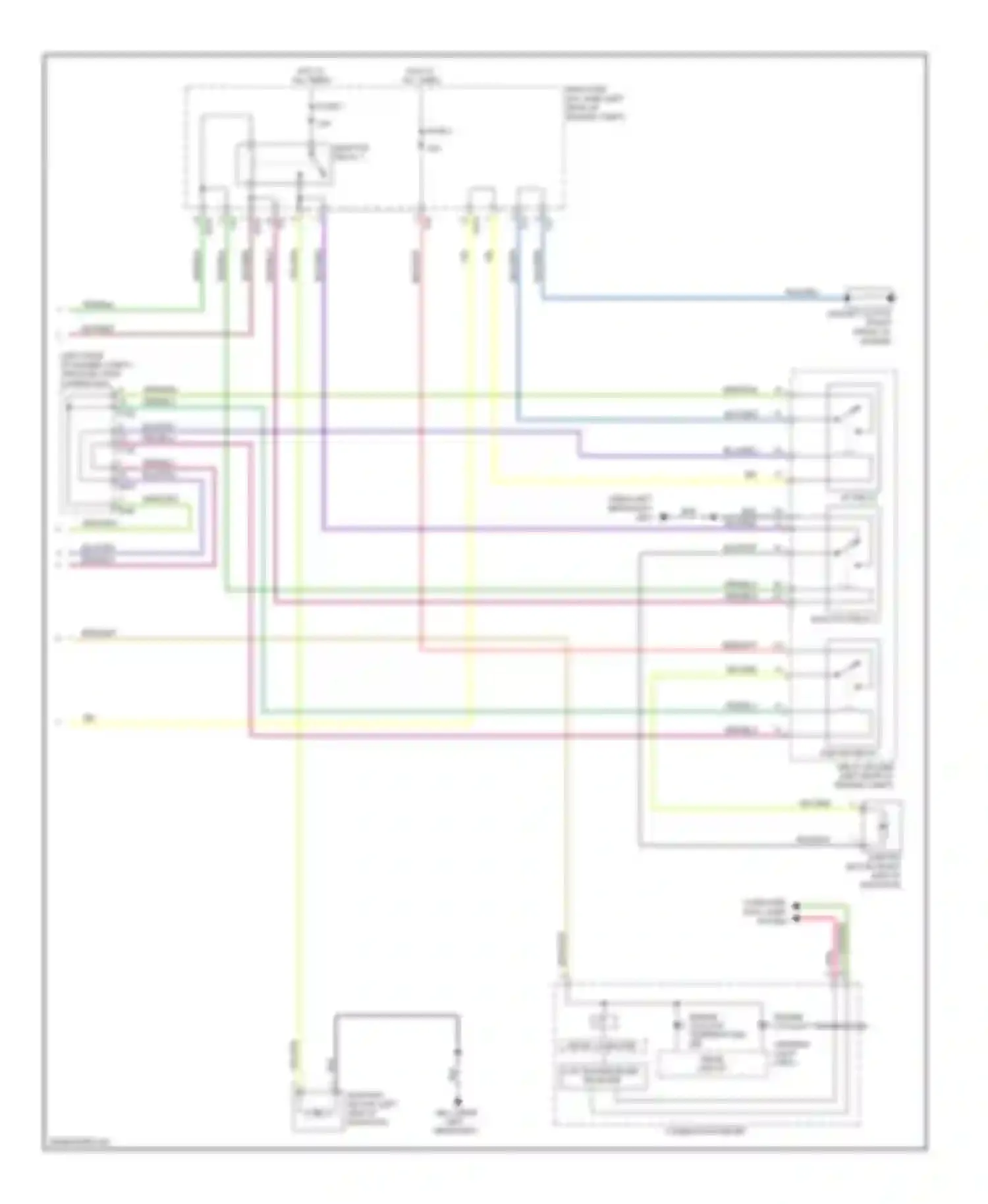 Impreza Subaru GH (2007-2011): Manual a/c circuit (2 of 2)