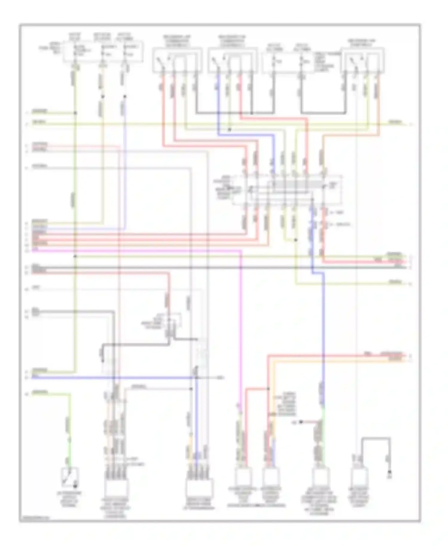 Impreza Subaru GH (2007-2011): Wiring diagram engine performance 2.5l turbo (3 of 5)