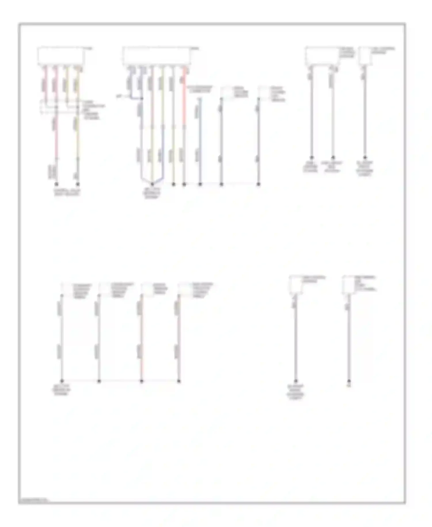 Impreza Subaru GH (2007-2011): Ground distribution circuit, except wrx sti (3 of 3)