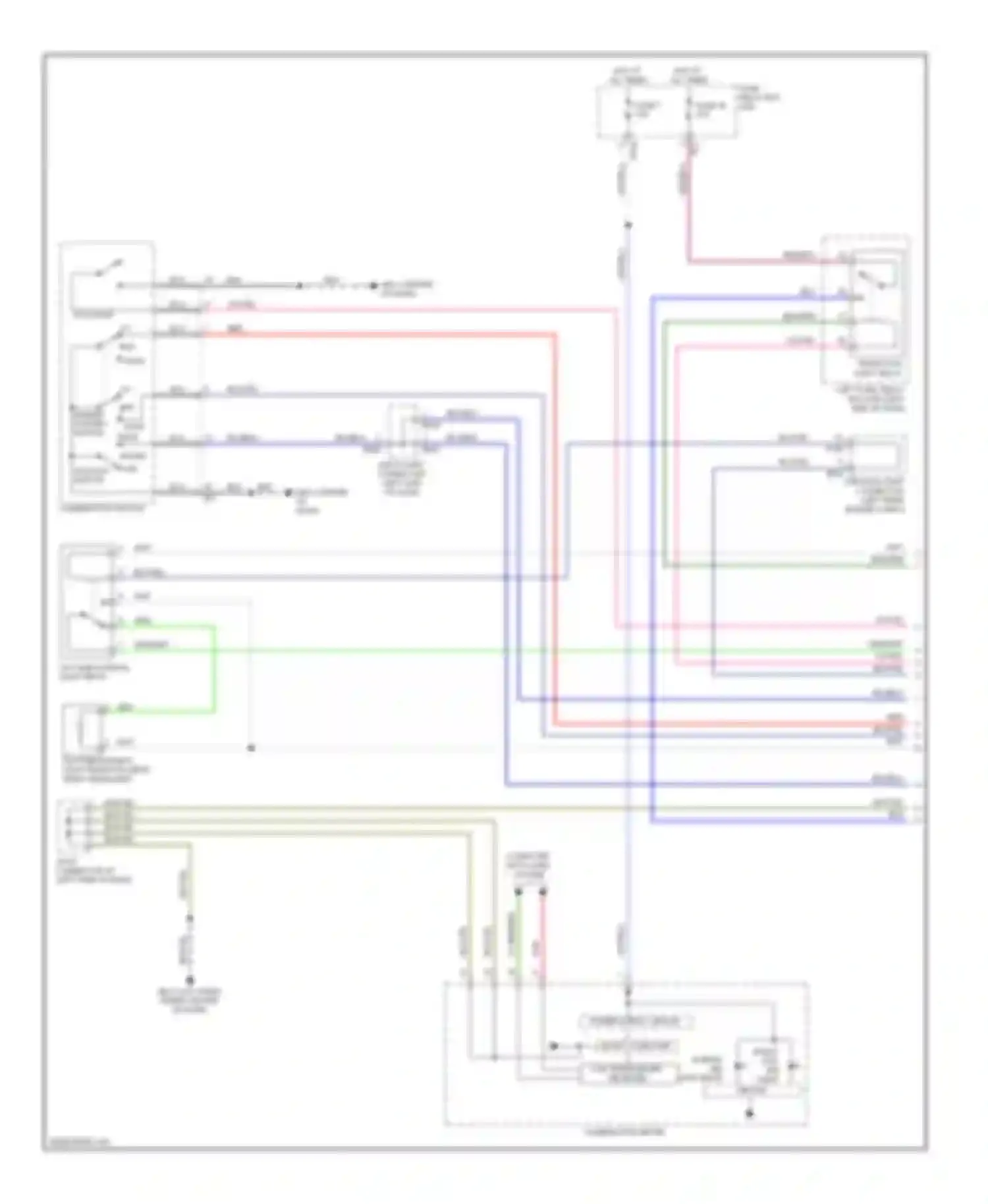 Impreza Subaru GH (2007-2011): Headlights circuit (1 of 2)