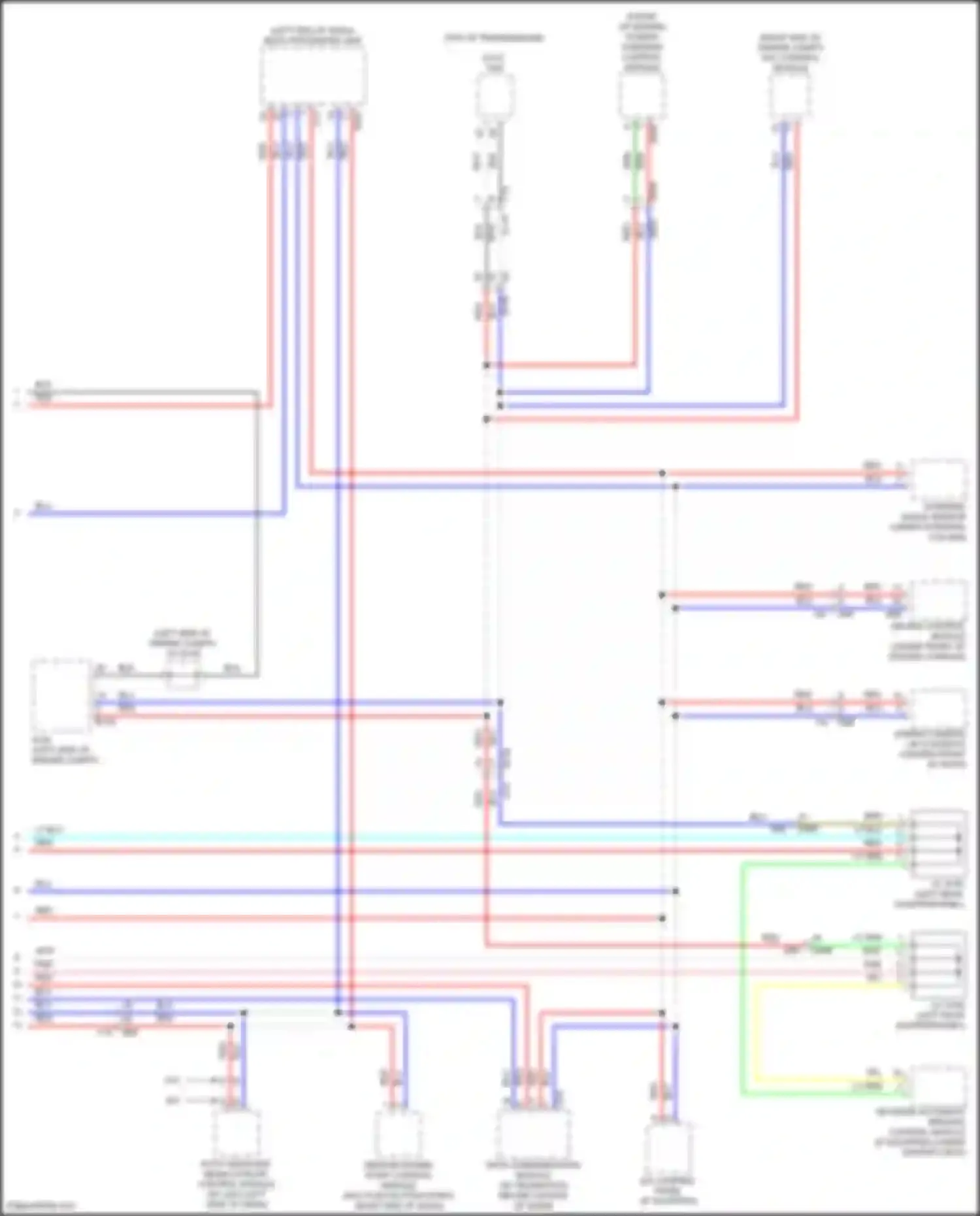Impreza Subaru GK2 facelift (2019-2023): Computer data lines circuit (2 of 2)