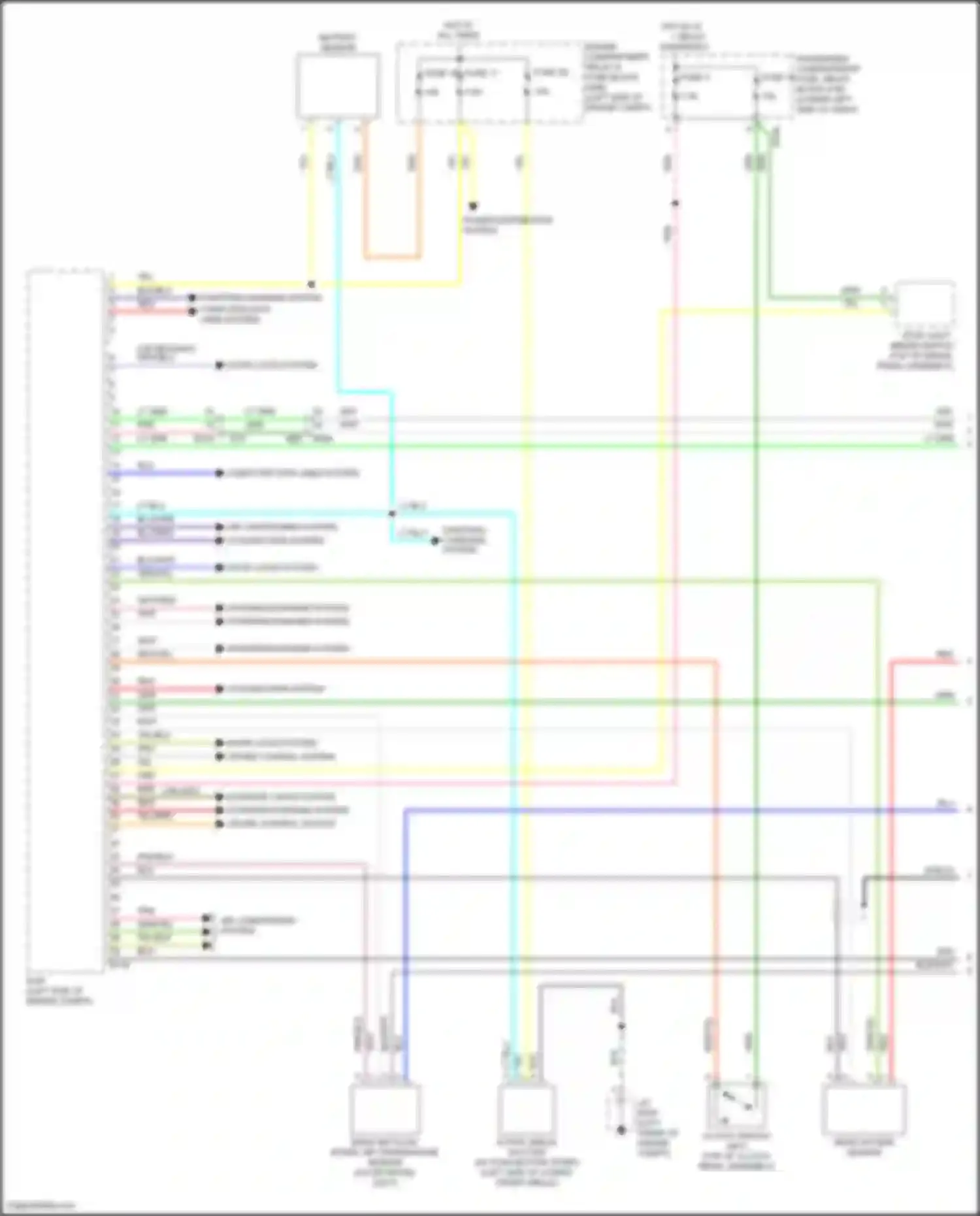Impreza Subaru GK2 facelift (2019-2023): Wiring diagram engine performance 2.0l (1 of 7)
