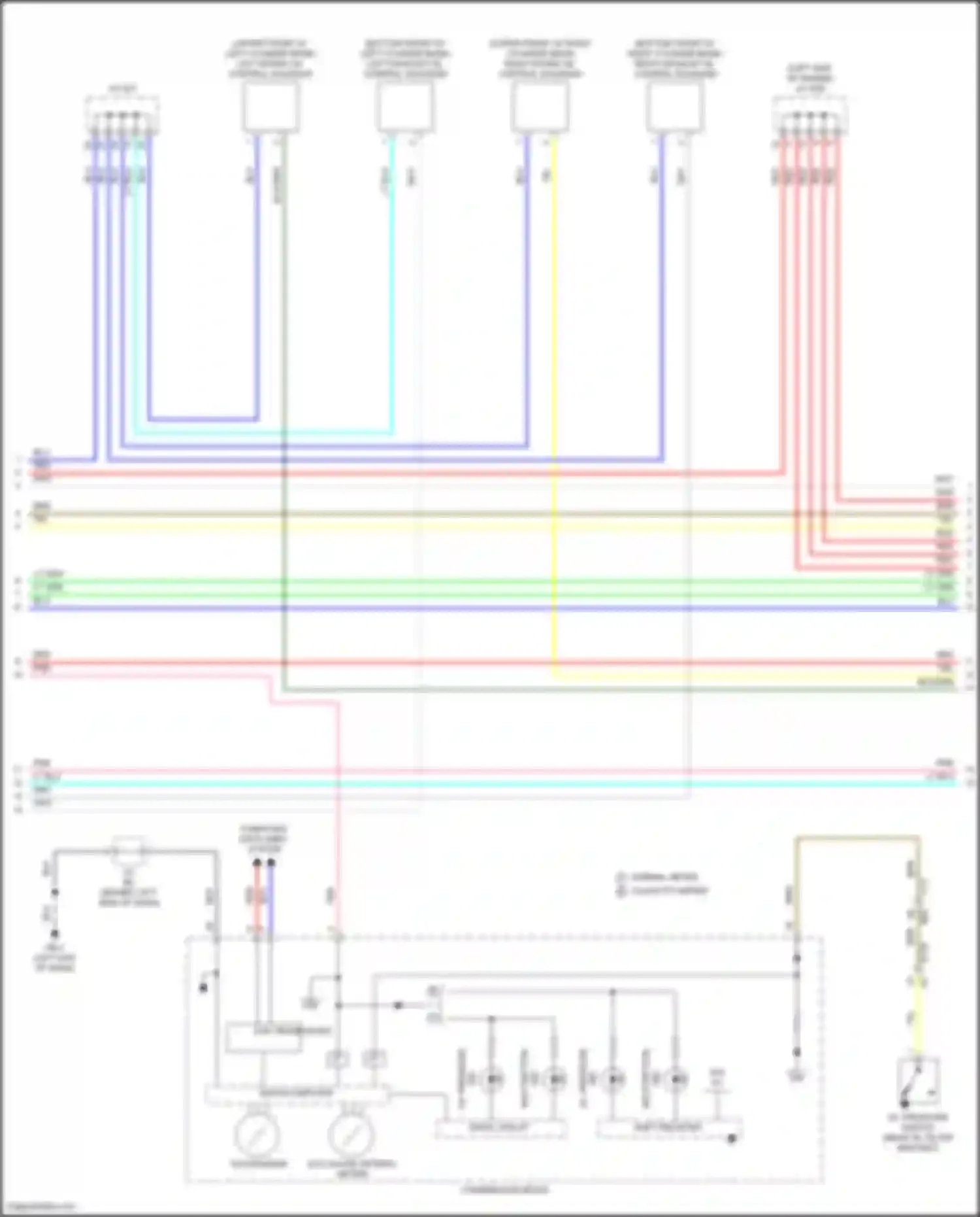Impreza Subaru GK2 facelift (2019-2023): Wiring diagram engine performance 2.0l (4 of 7)