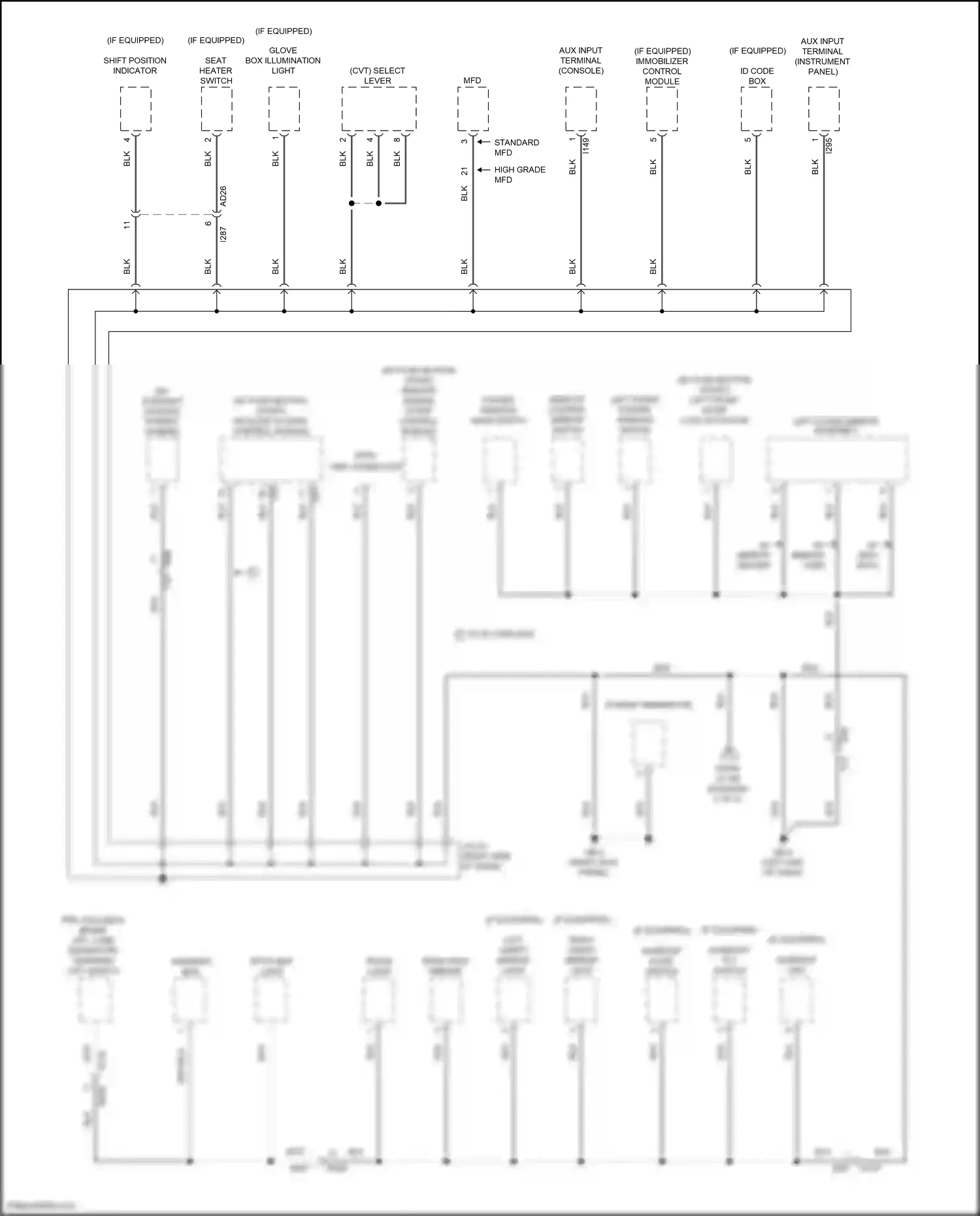 Subaru Impreza GK2 facelift (2019-2023) remote engine start control module wiring diagram  (4 of 5)