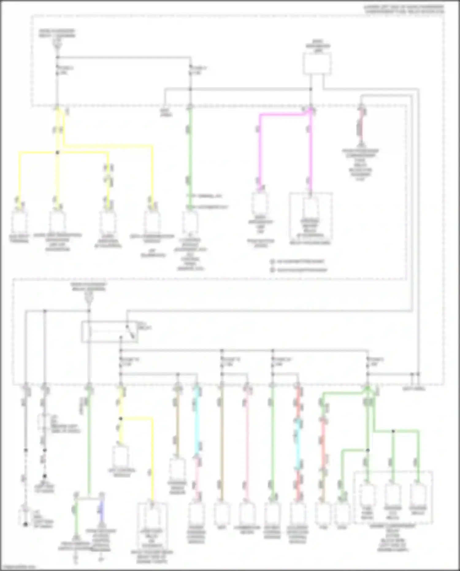Wiring diagram combination meter for Subaru Impreza GK2 (2016-2019) (8 of 42)