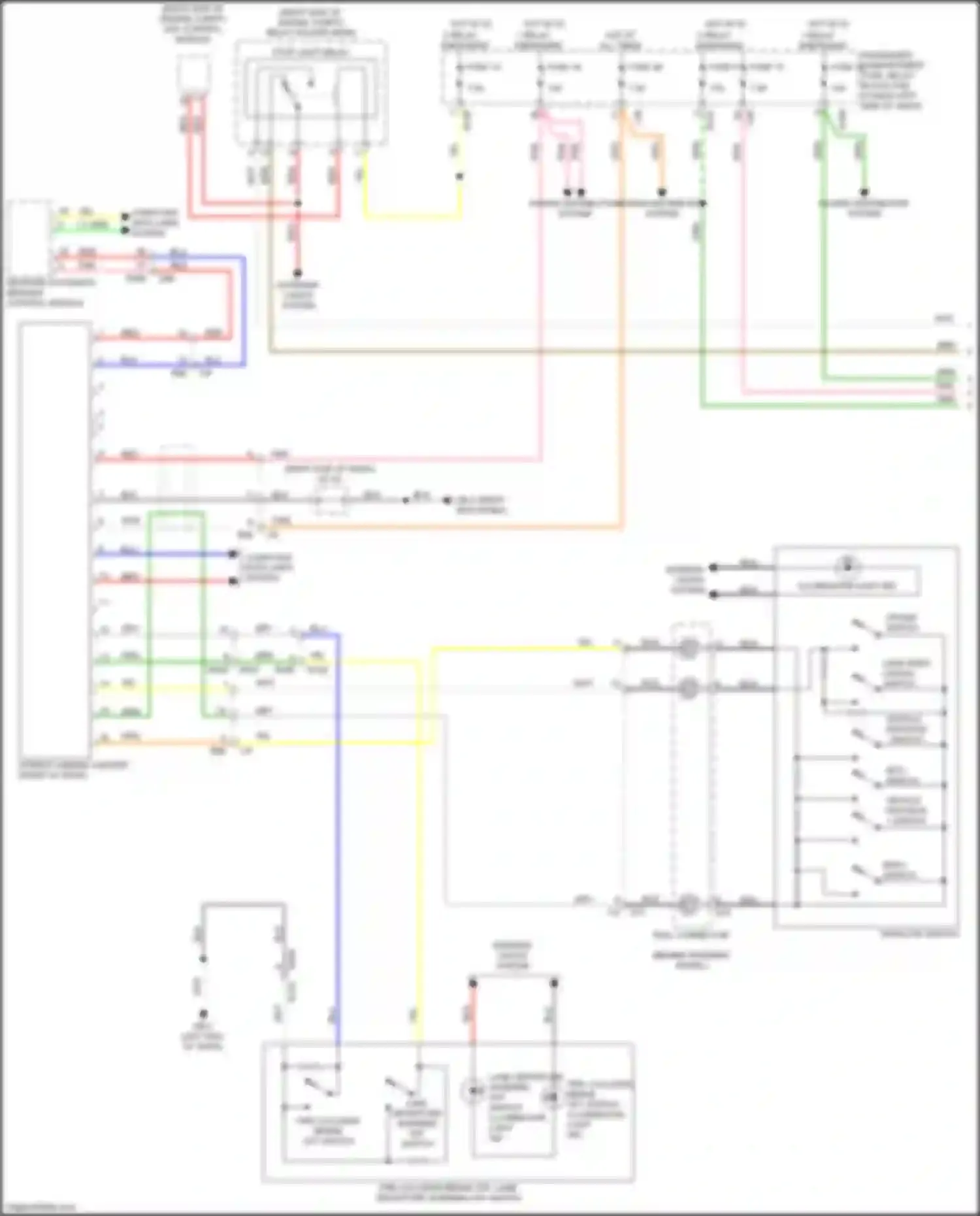 Wiring diagram computer data lines system for Subaru Impreza GK2 (2016-2019) (23 of 77)
