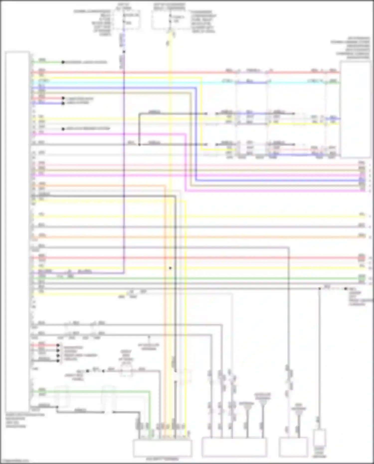 Wiring diagram computer data lines system for Subaru Impreza GK2 (2016-2019) (25 of 77)
