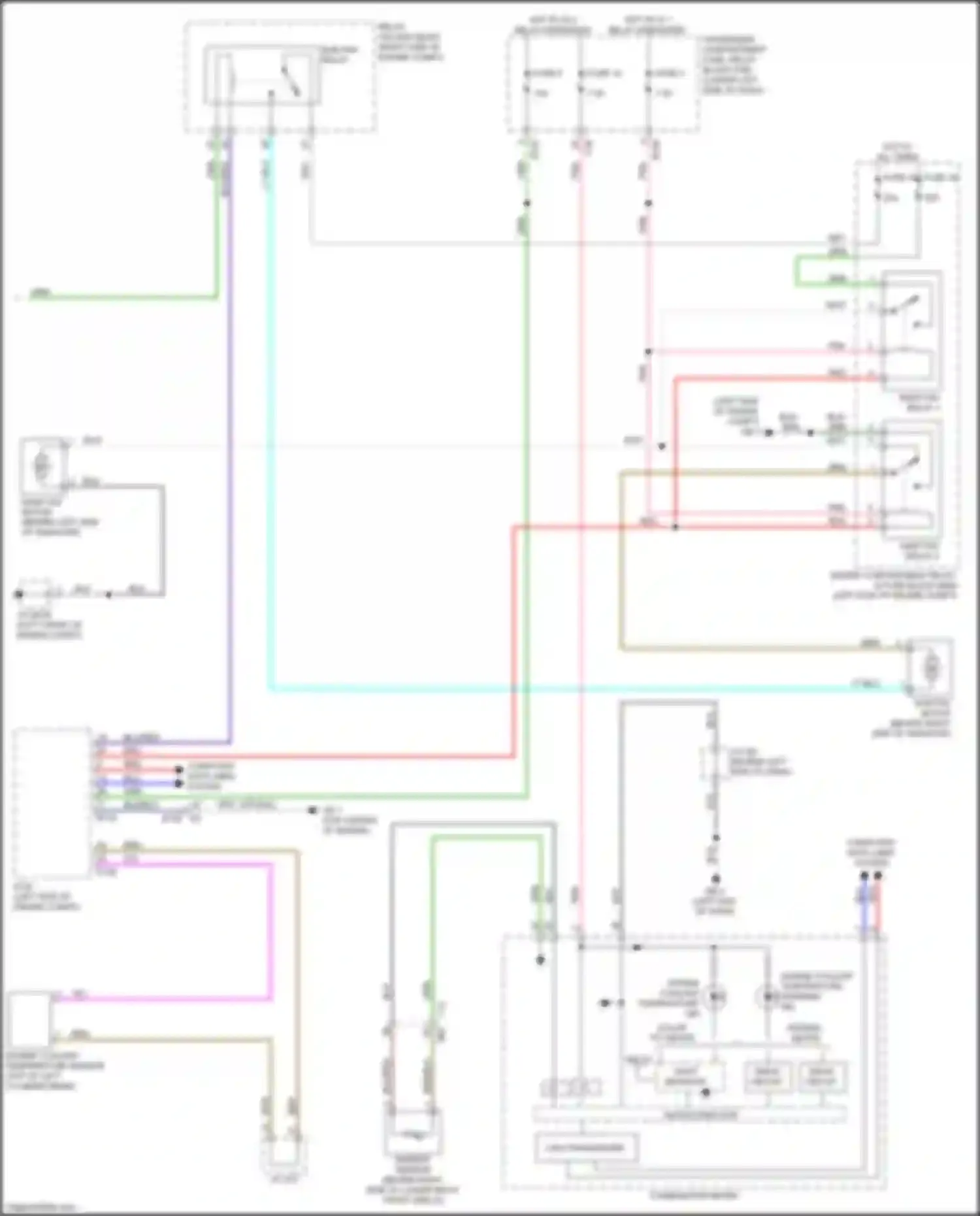 Wiring diagram computer data lines system for Subaru Impreza GK2 (2016-2019) (42 of 77)