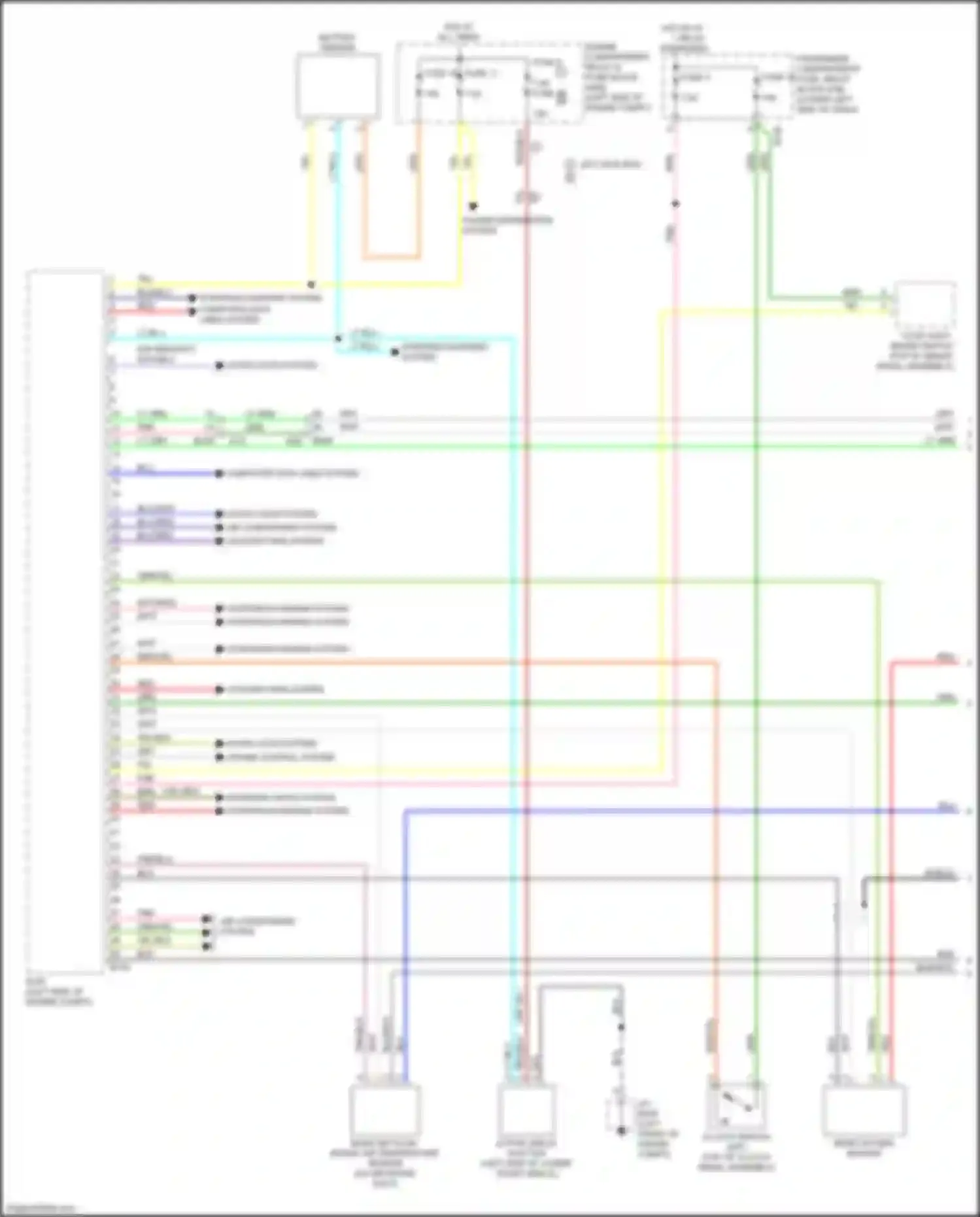 Wiring diagram computer data lines system for Subaru Impreza GK2 (2016-2019) (76 of 77)