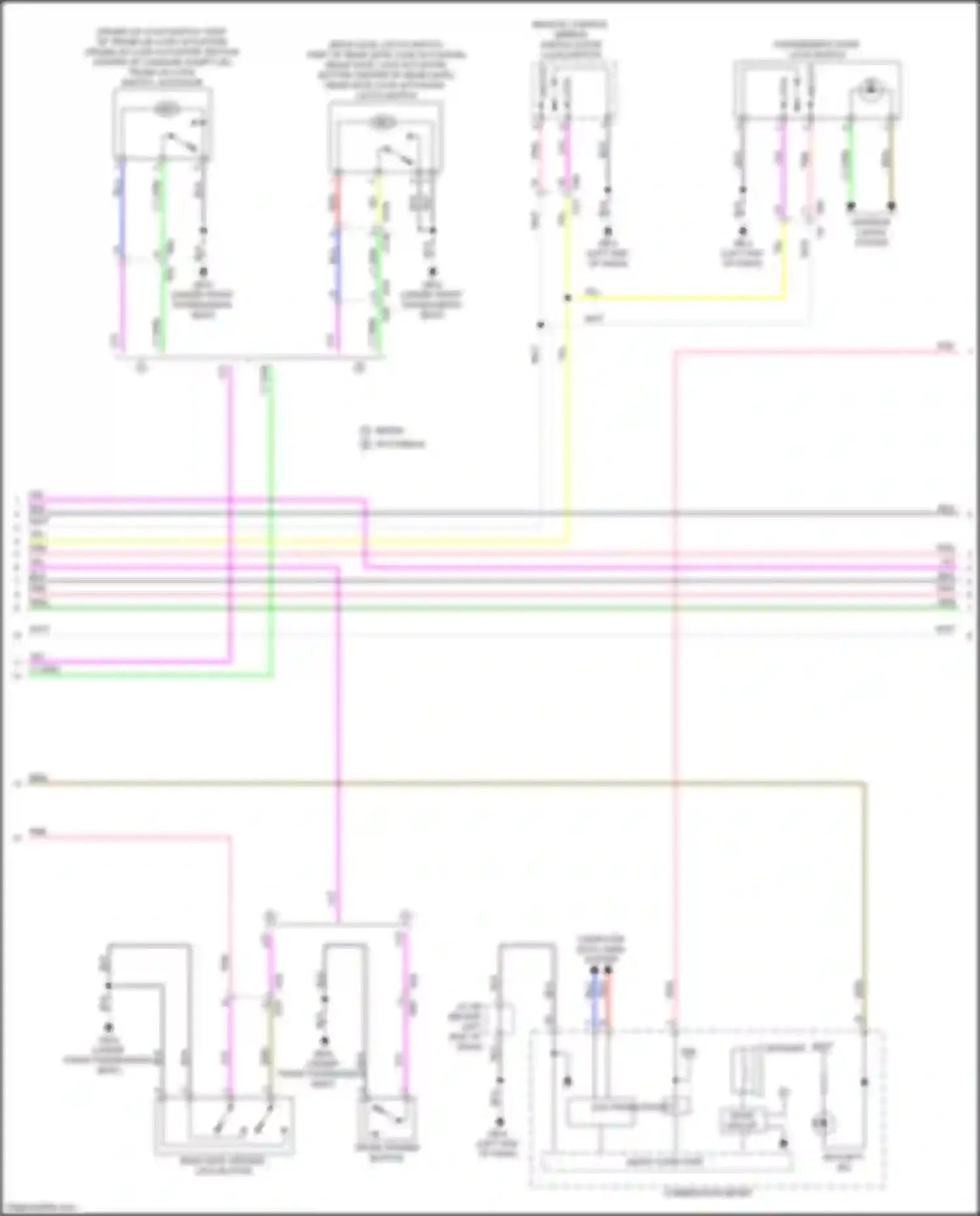 Wiring diagram computer data lines system for Subaru Impreza GK2 (2016-2019) (45 of 77)