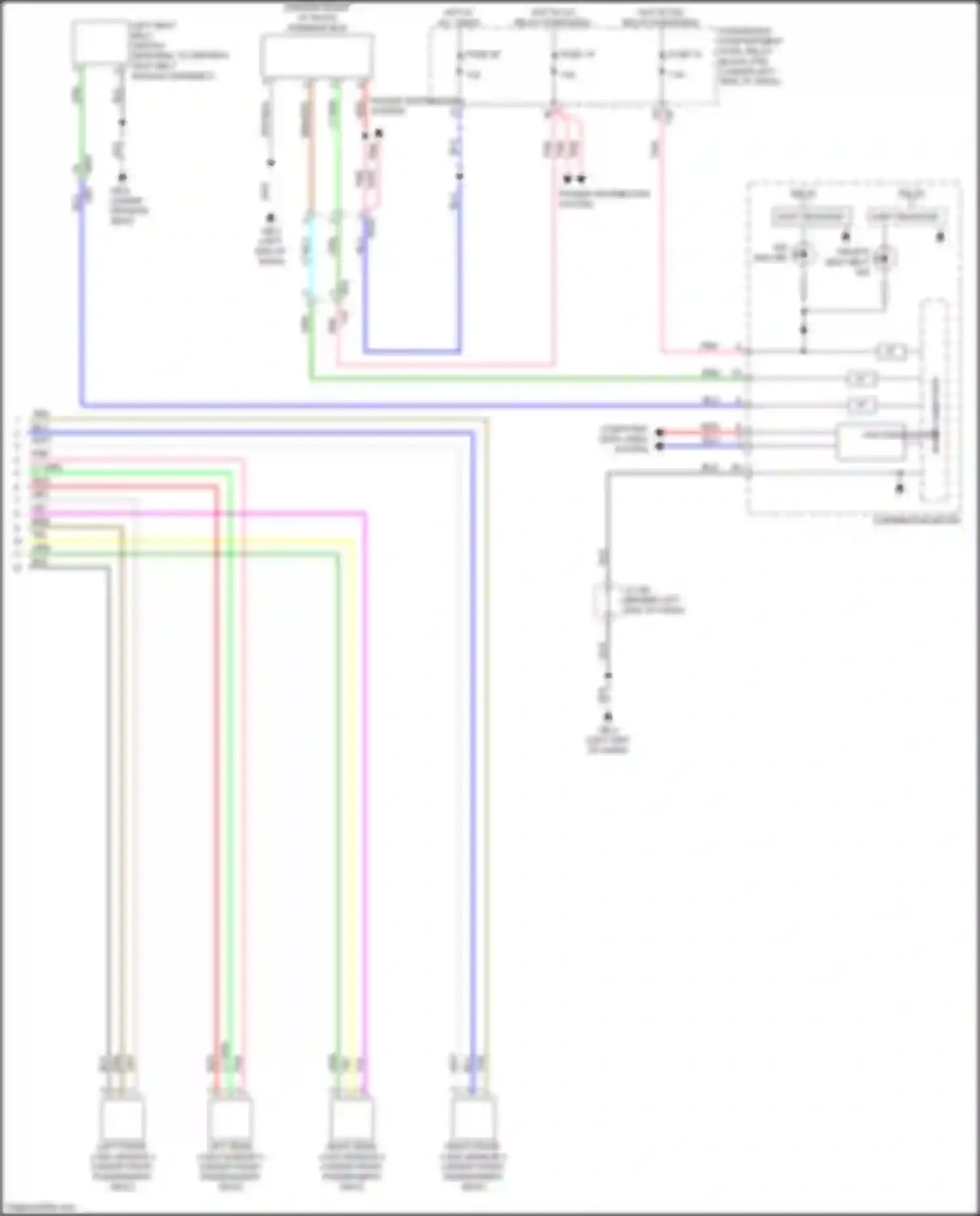 Wiring diagram computer data lines system for Subaru Impreza GK2 (2016-2019) (70 of 77)