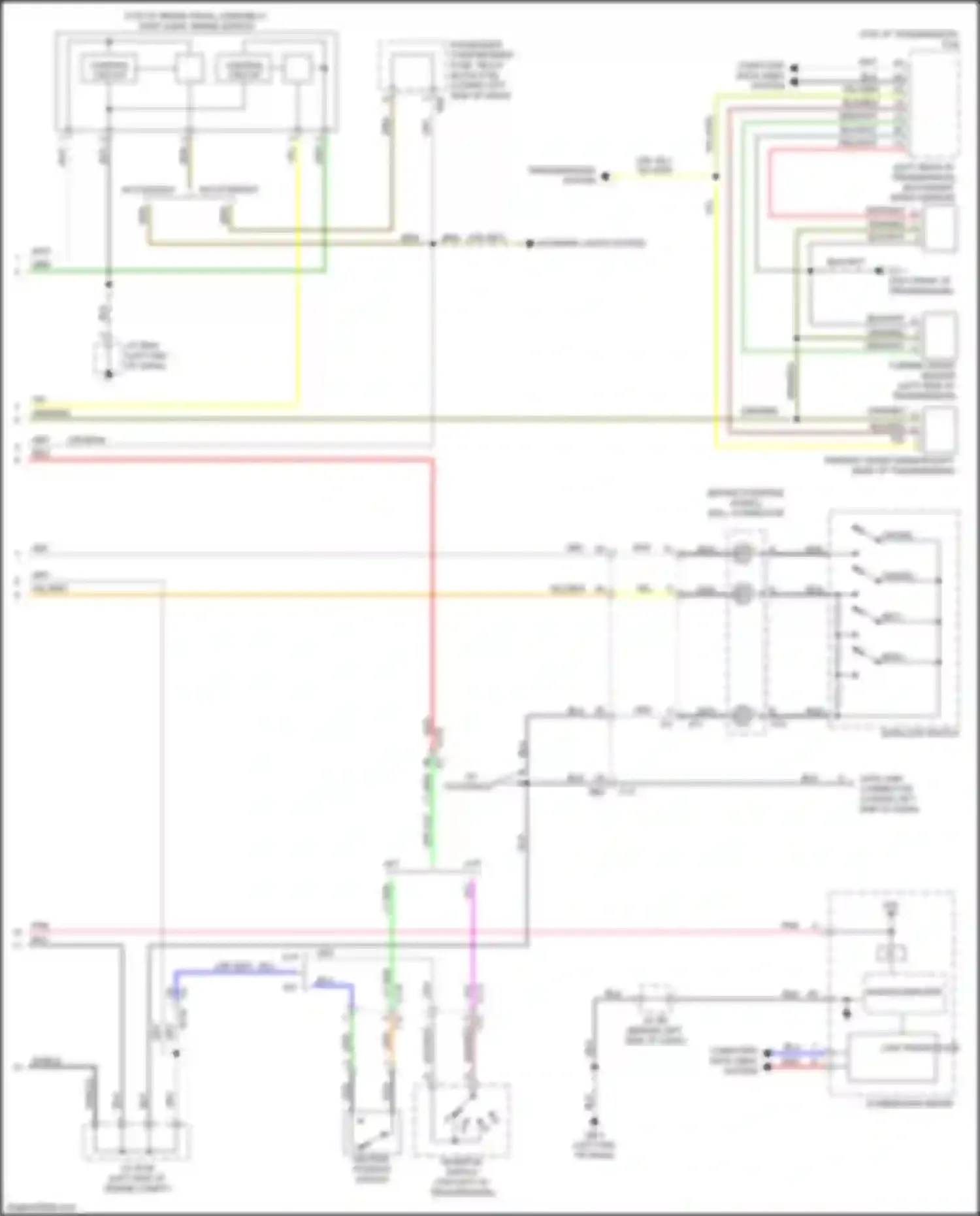 Wiring diagram control circuit for Subaru Impreza GK2 (2016-2019) (1 of 3)