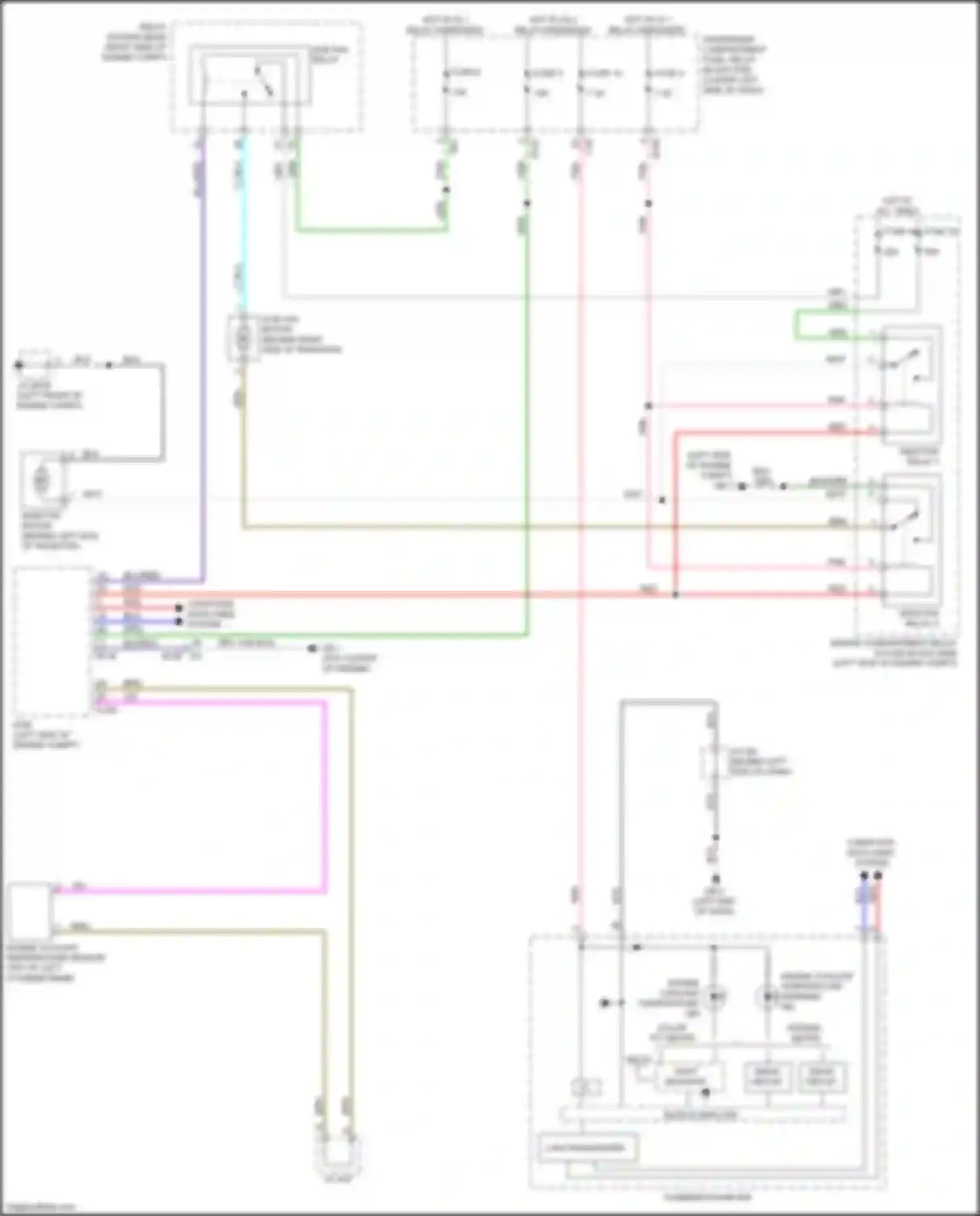 Wiring diagram engine coolant temperature warning ind for Subaru Impreza GK2 (2016-2019) (1 of 5)