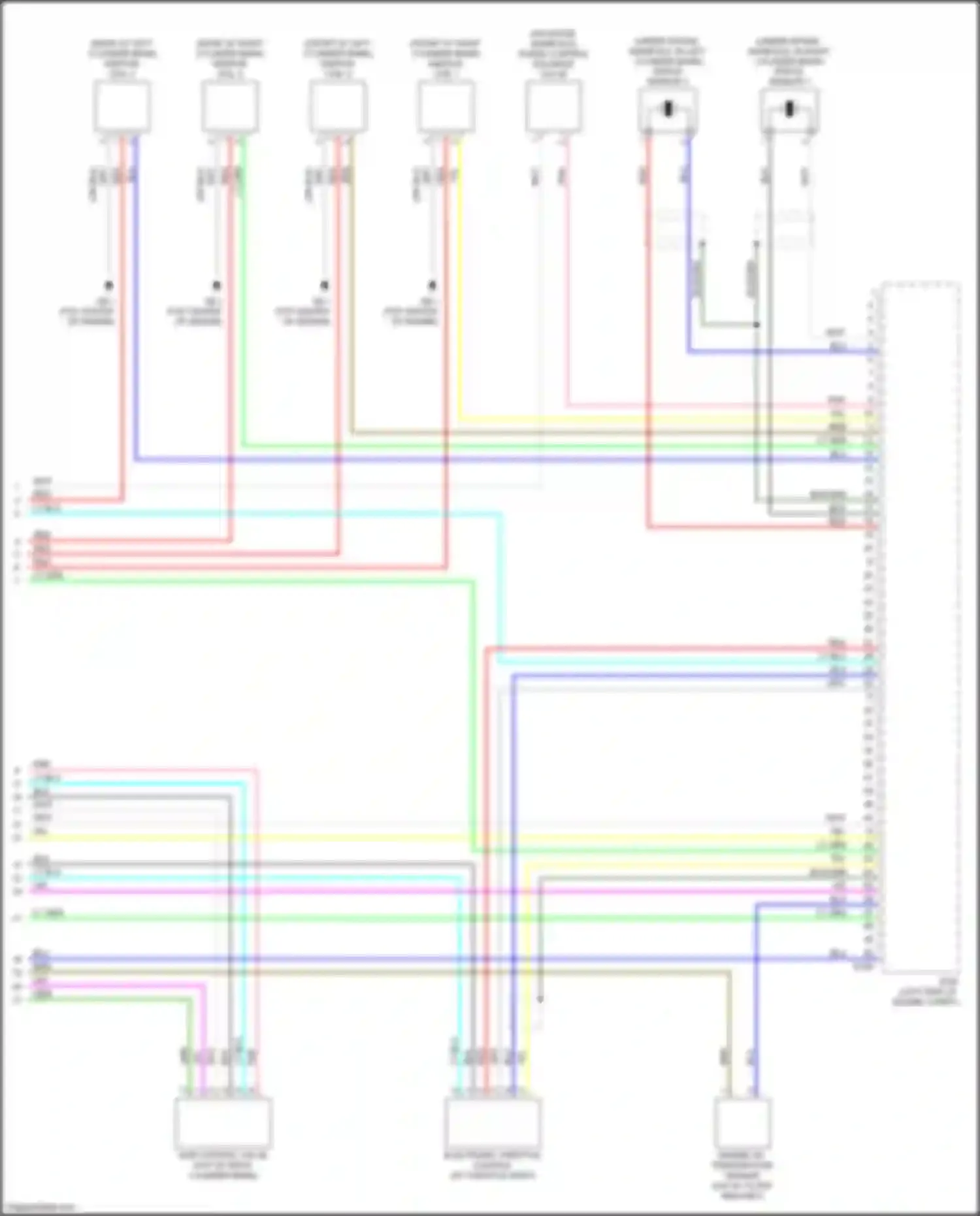 Wiring diagram engine oil temperature sensor for Subaru Impreza GK2 (2016-2019) (1 of 1)