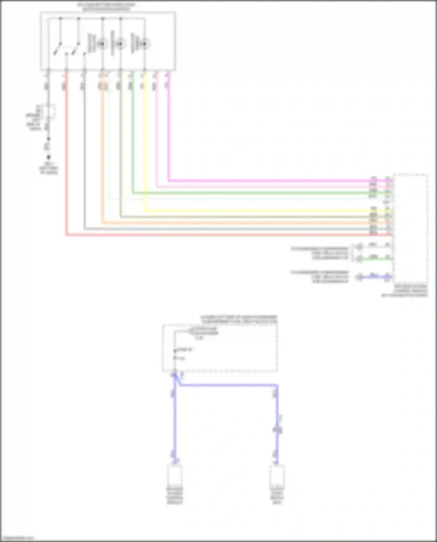 Wiring diagram keyless access control module for Subaru Impreza GK2 (2016-2019) (8 of 13)