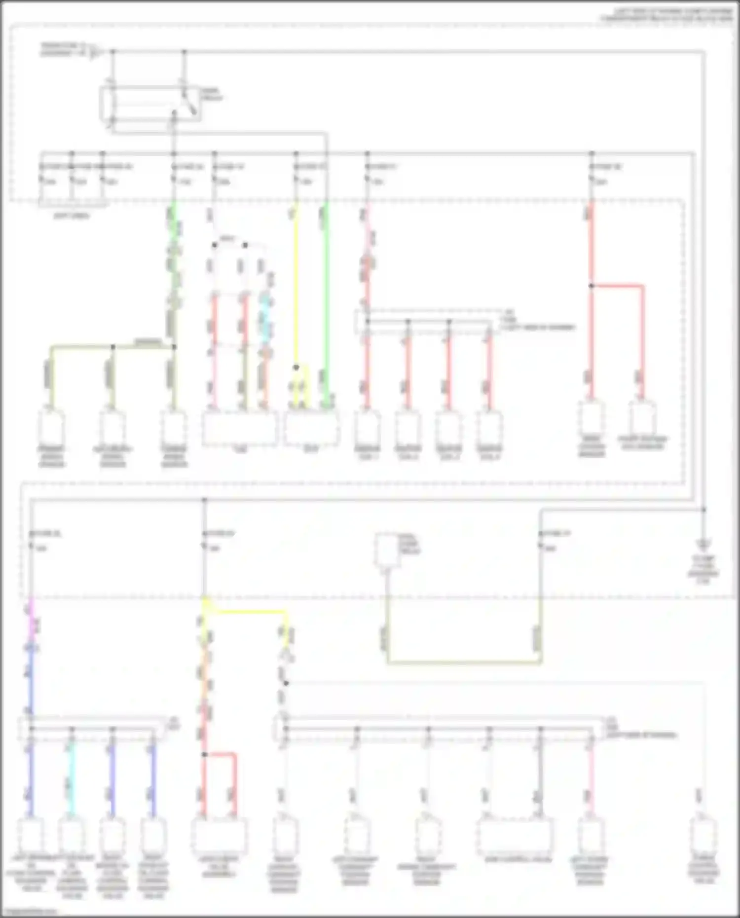 Wiring diagram primary speed sensor for Subaru Impreza GK2 (2016-2019) (1 of 2)