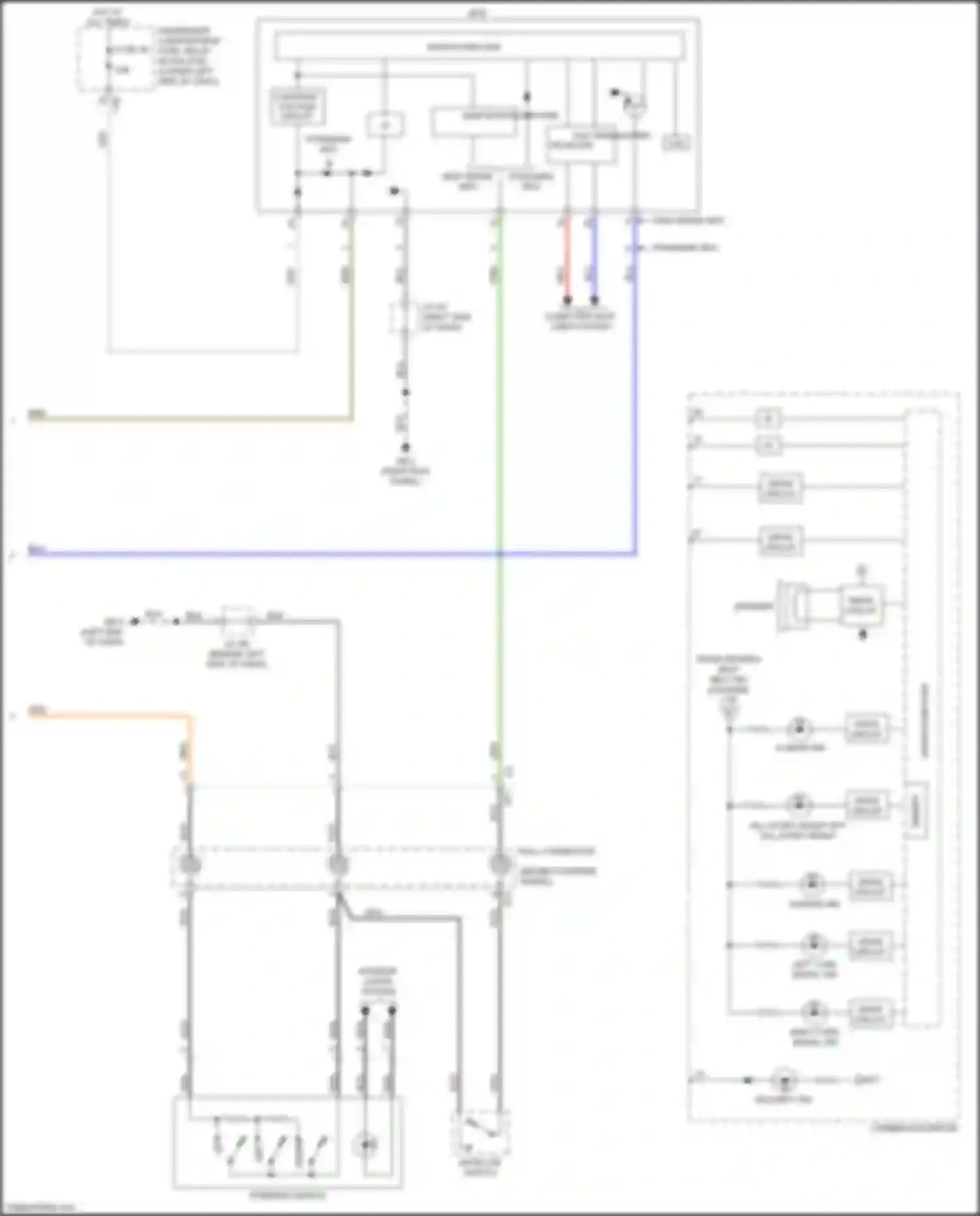 Wiring diagram roll connector for Subaru Impreza GK2 (2016-2019) (6 of 15)