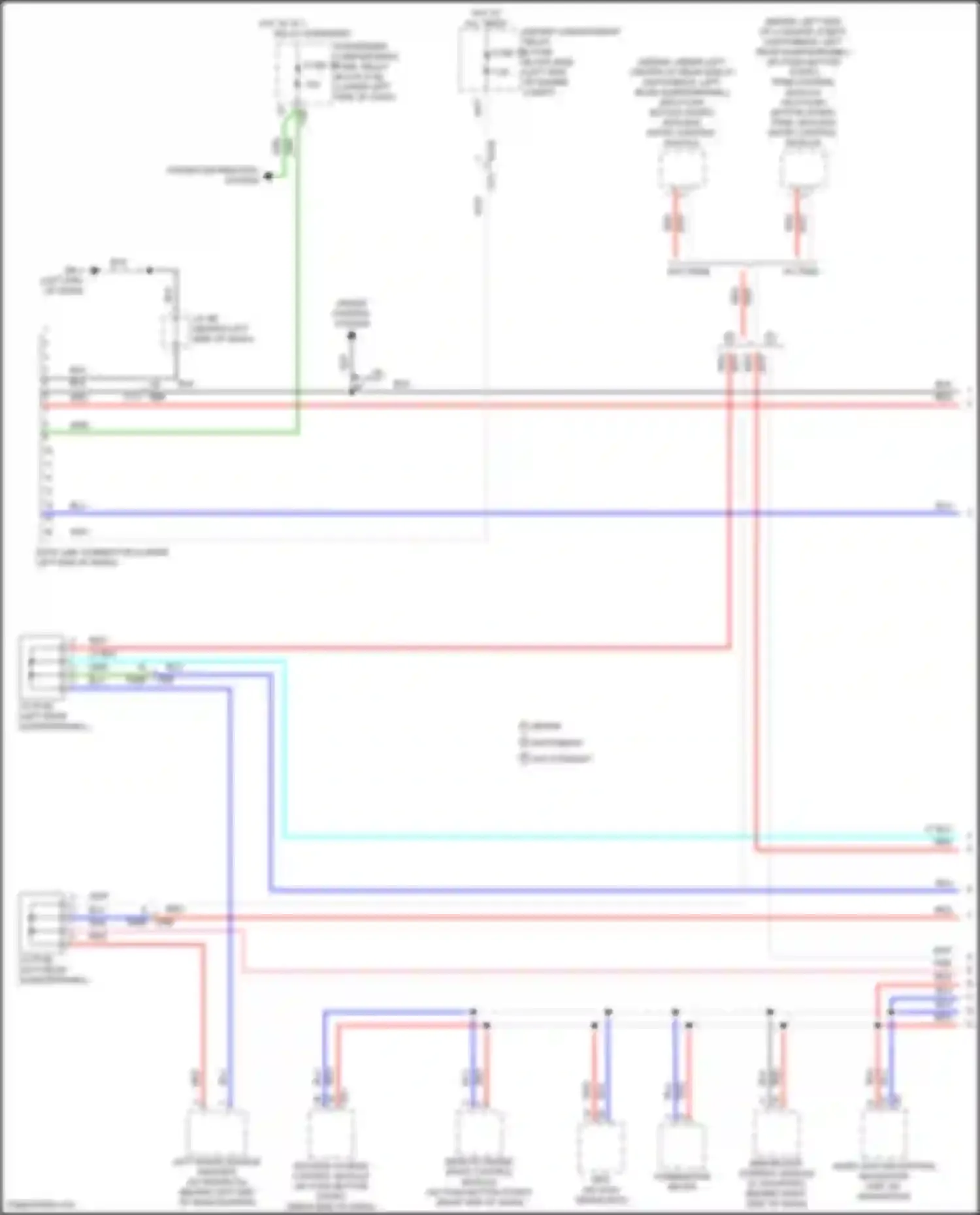 Wiring diagram w/o tpms for Subaru Impreza GK2 (2016-2019) (1 of 6)