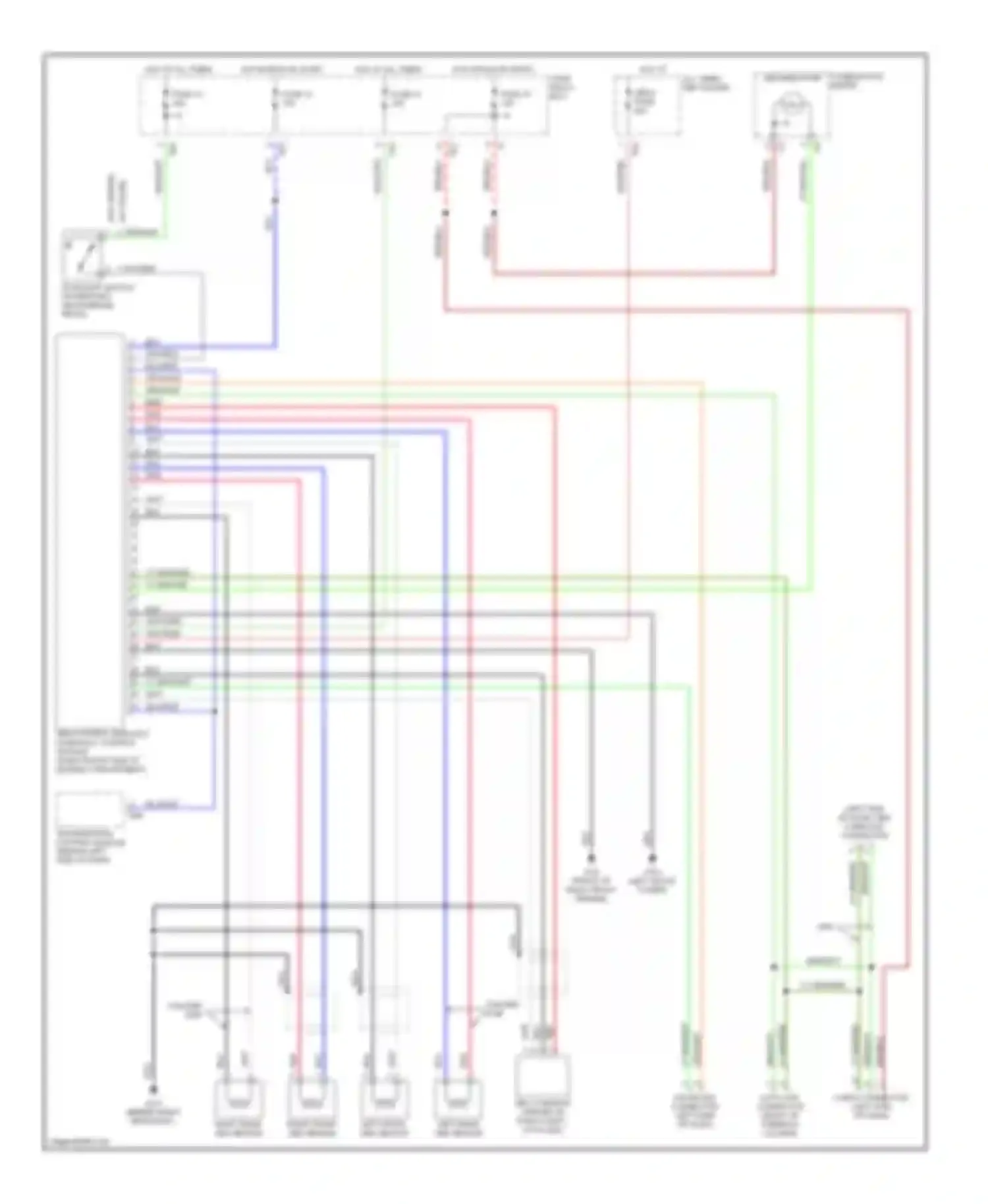 Wiring diagram wht for Subaru Legacy BD/BG/BK (1993-1999) (2 of 29)
