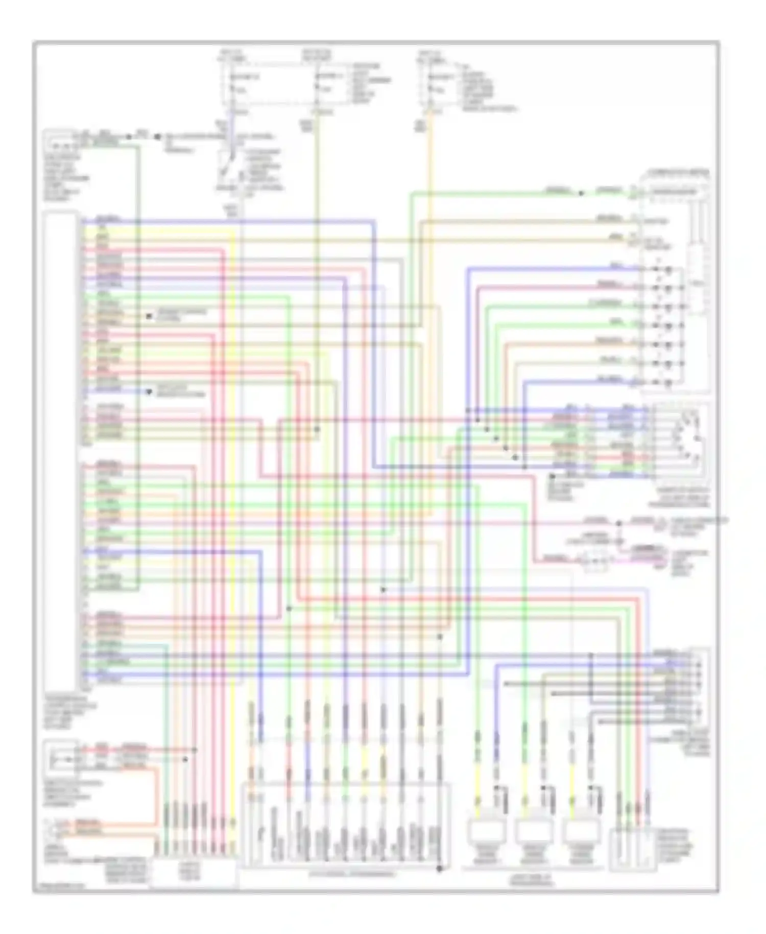 Legacy Subaru BE/BH/BT (1998-2004): 2.5l, a/t circuit