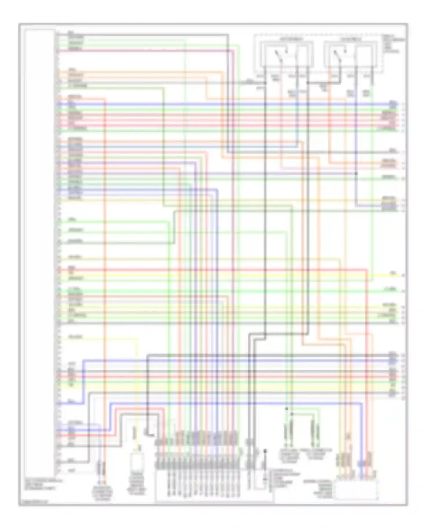 Wiring diagram wht/blk for Subaru Legacy BE/BH/BT (1998-2004) (4 of 21)