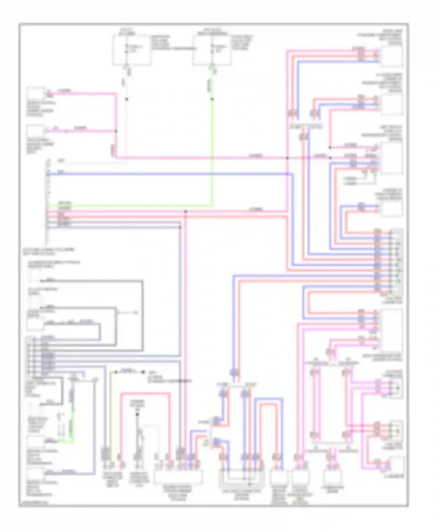 Legacy Subaru BL/BP facelift (2006-2009): Computer data lines circuit