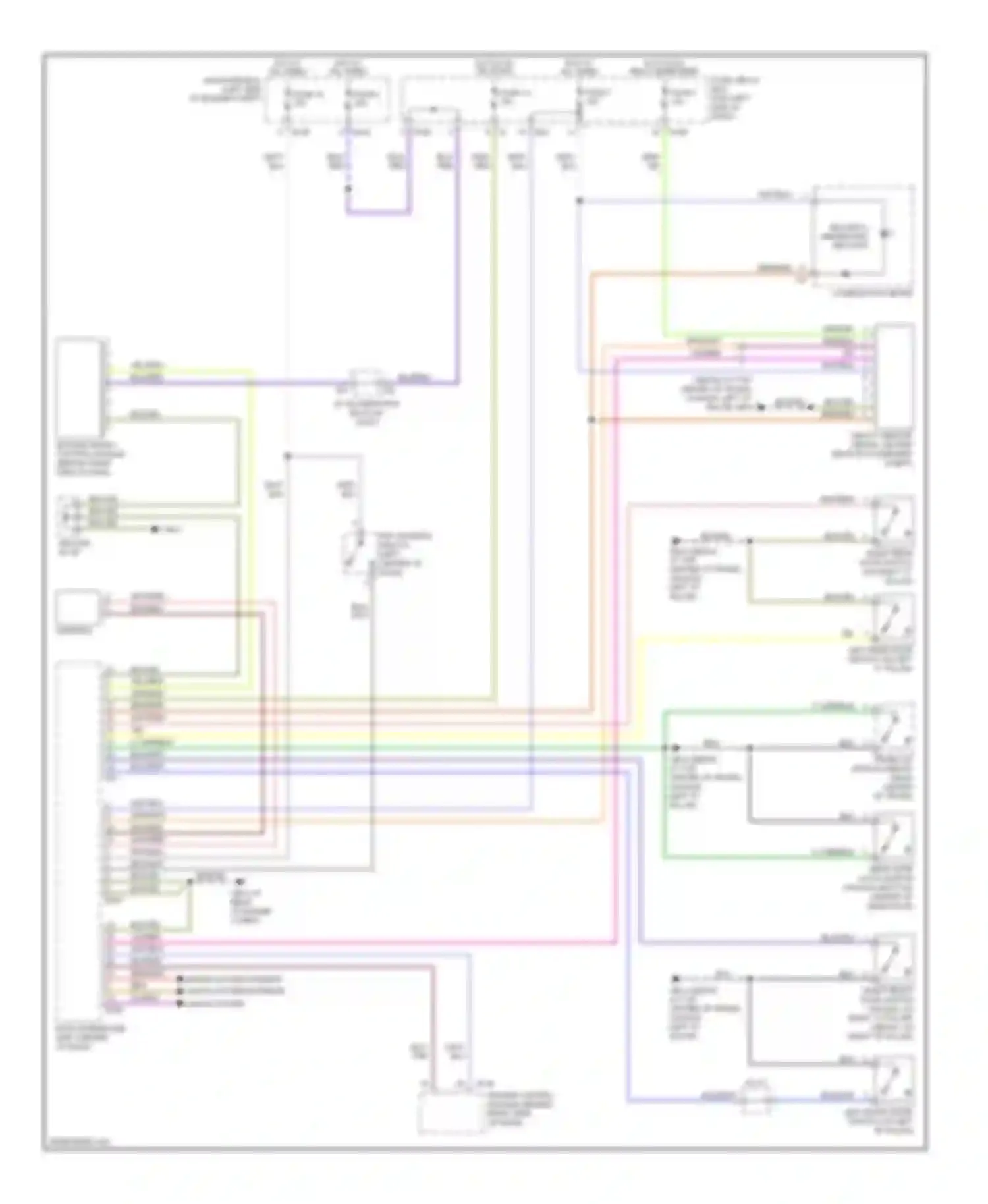 Wiring diagram blu/org for Subaru Legacy BL/BP facelift (2006-2009) (1 of 15)